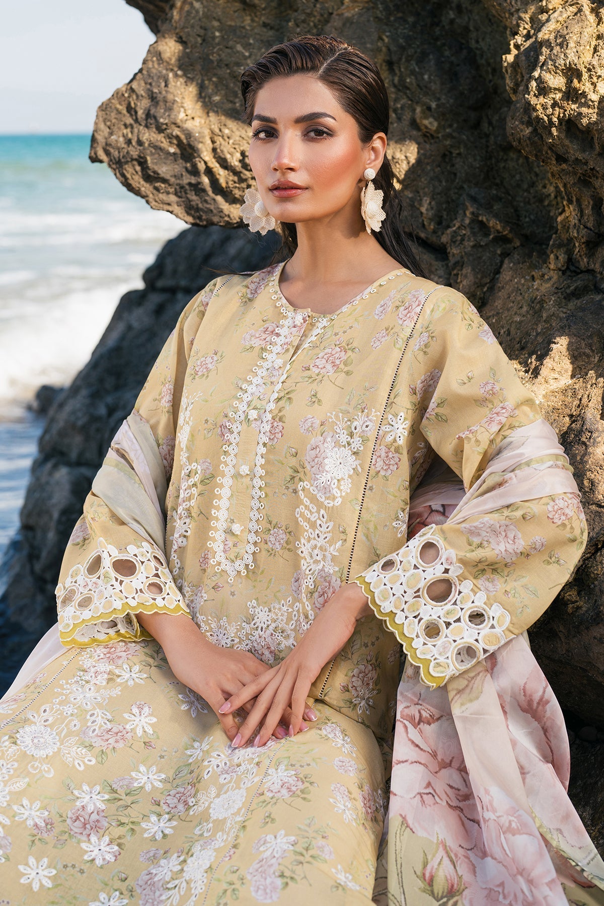 Baroque | Embroidered Lawn | SF-4110