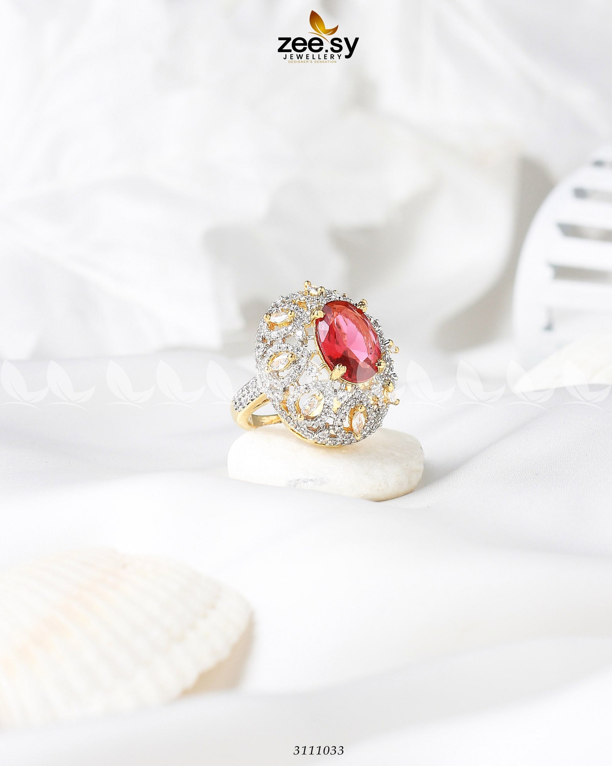 Kohinoor Ring - House Of Zarish