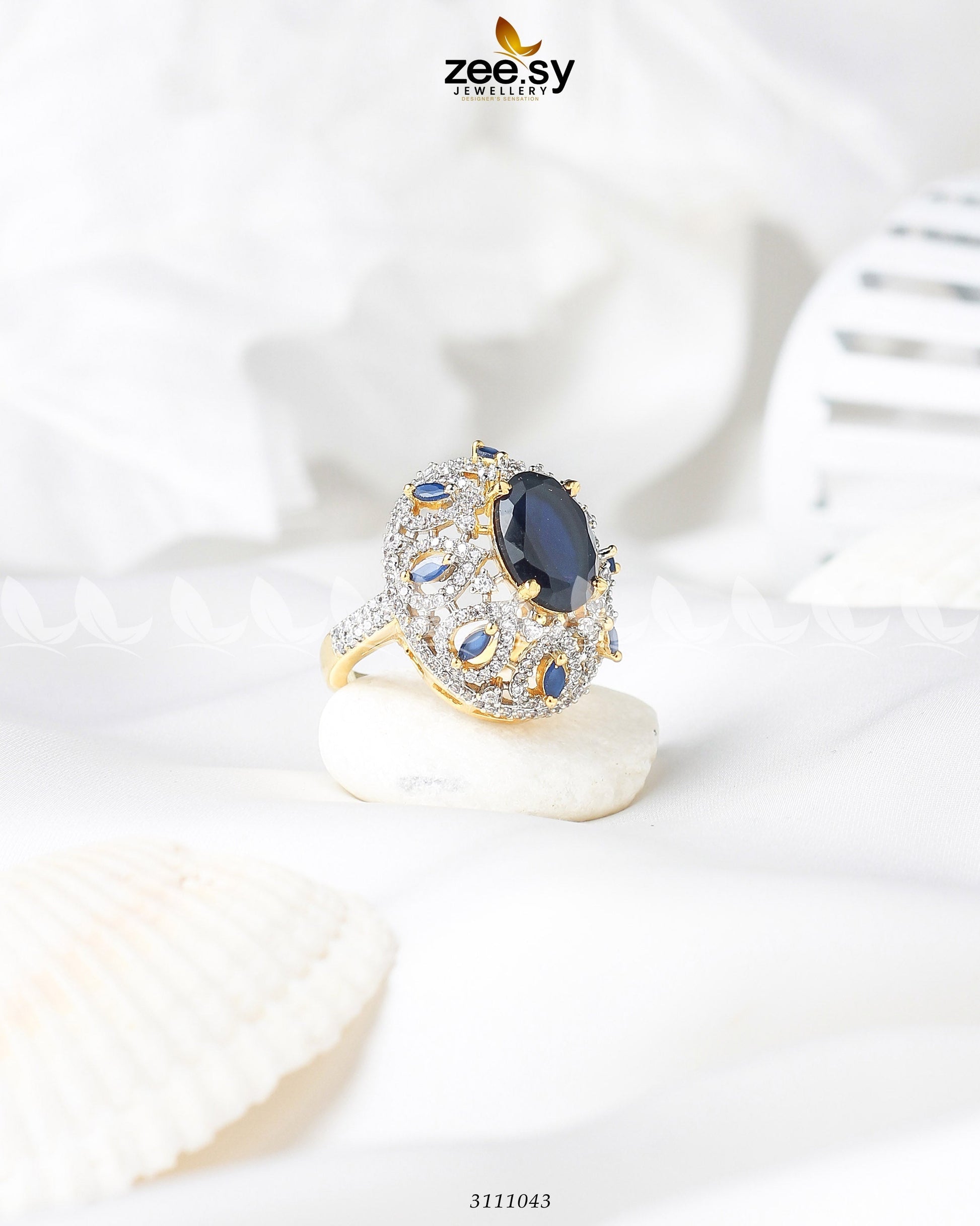 Kohinoor Ring - House Of Zarish