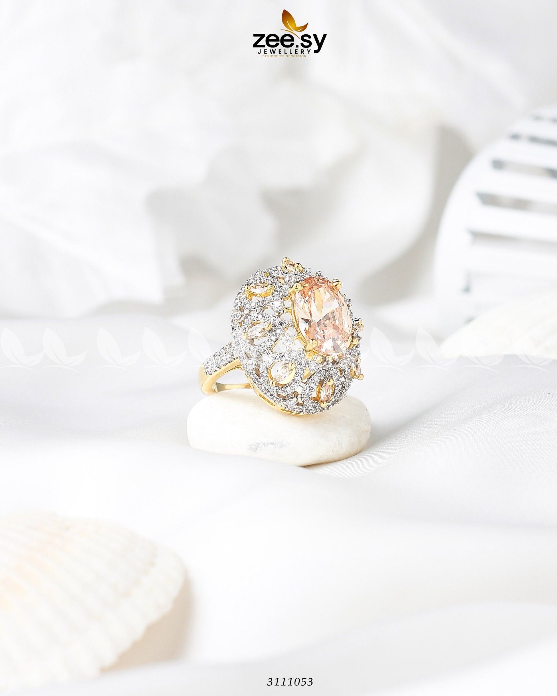 Kohinoor Ring - House Of Zarish
