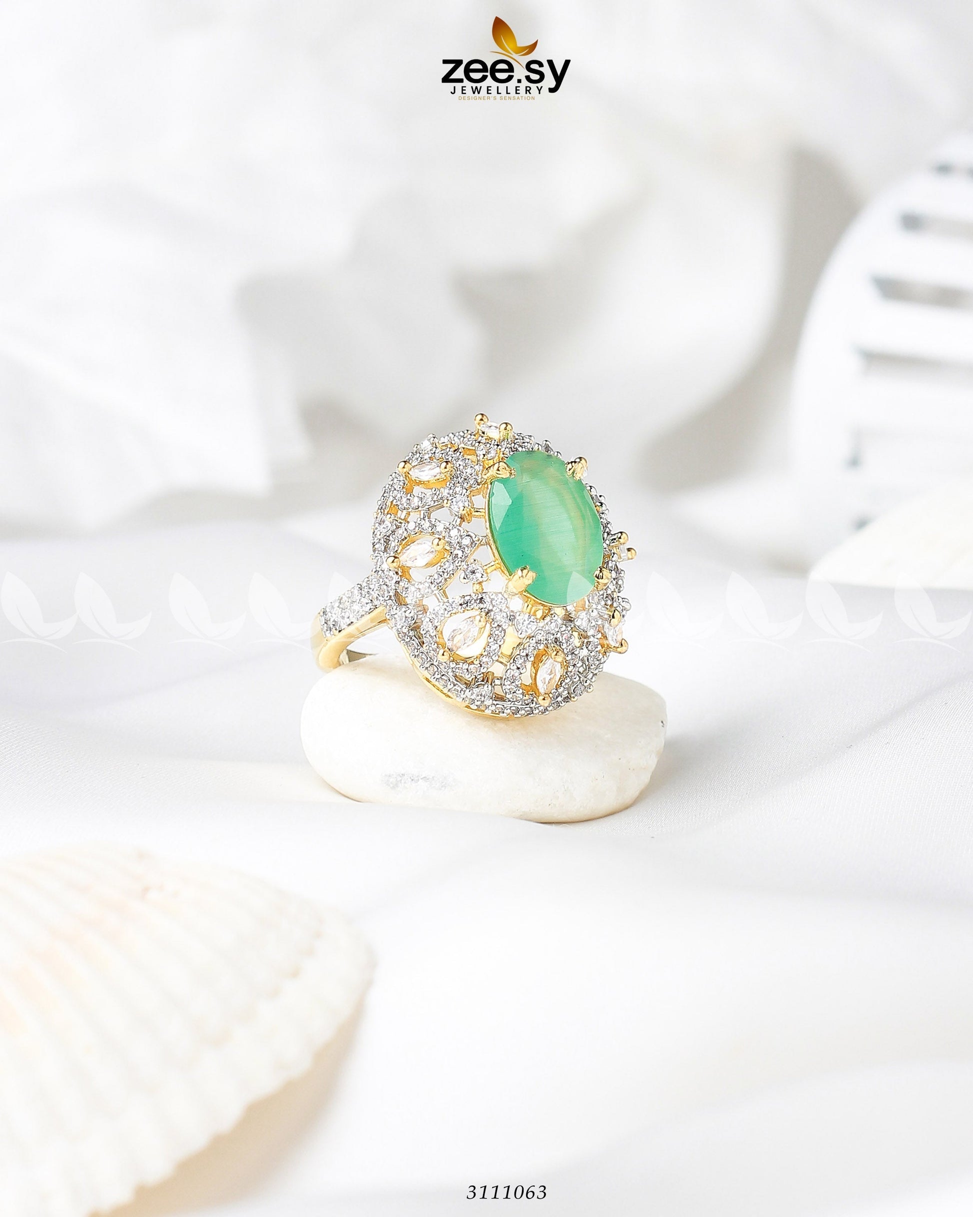Kohinoor Ring - House Of Zarish
