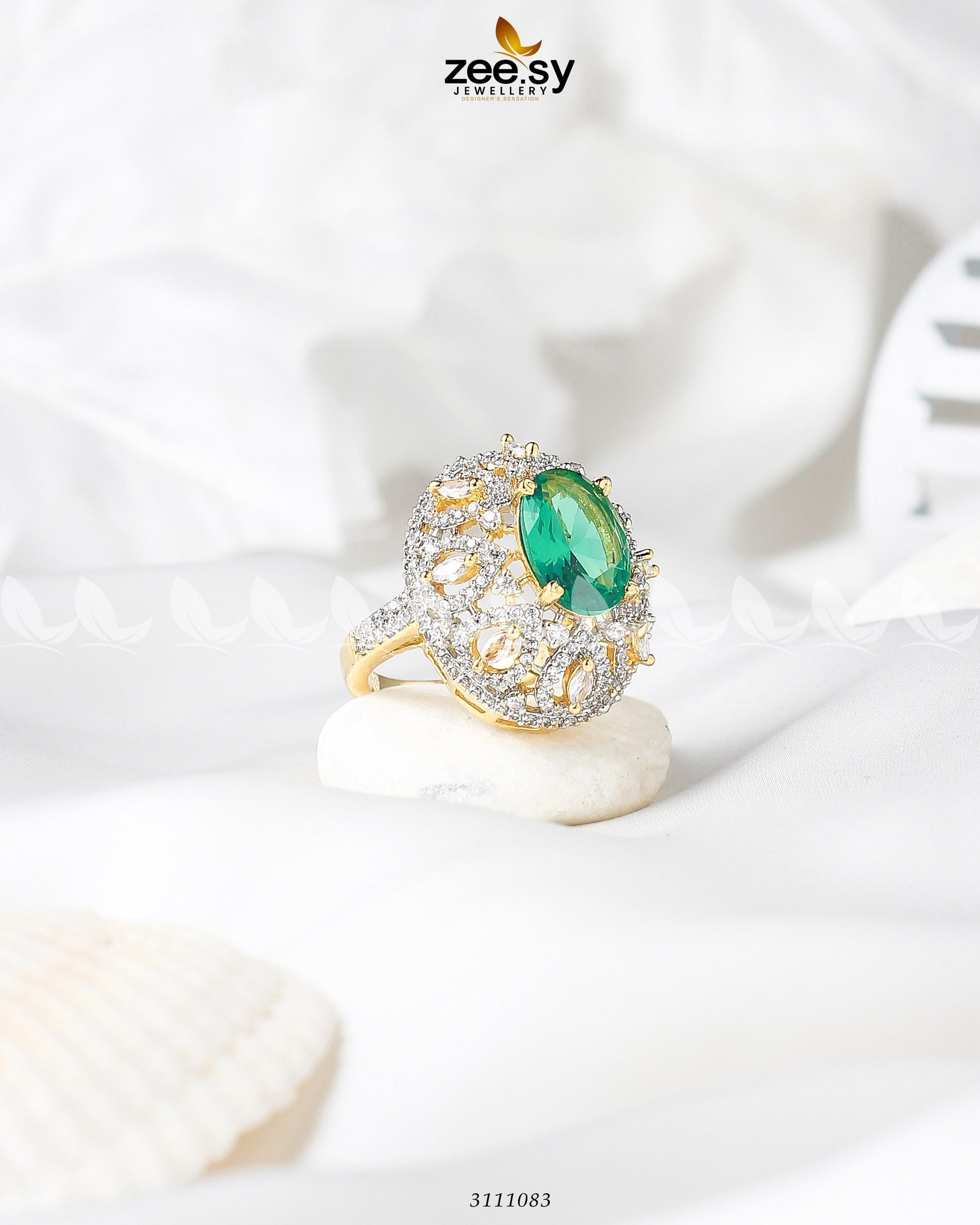 Kohinoor Ring - House Of Zarish
