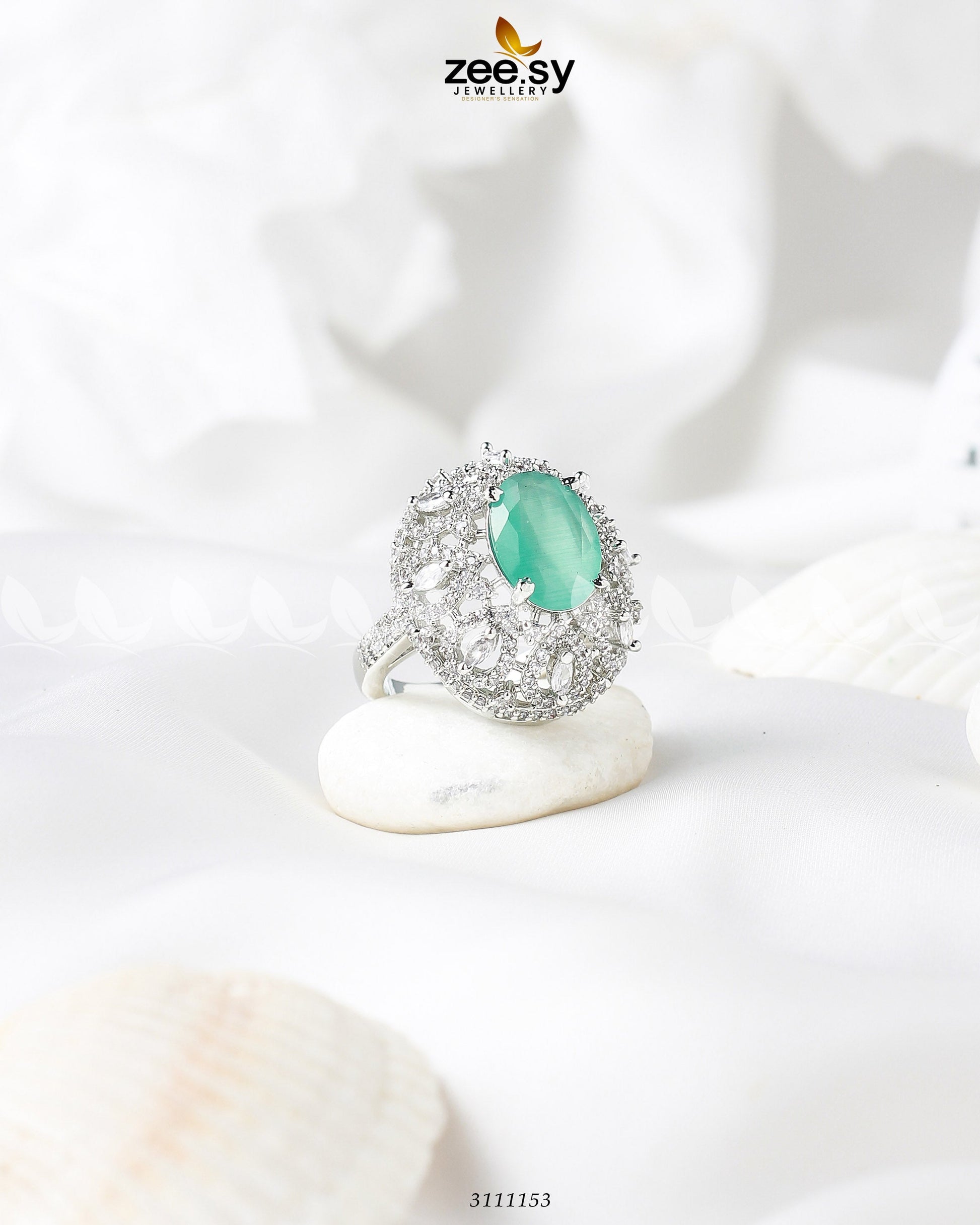 Kohinoor Ring - House Of Zarish
