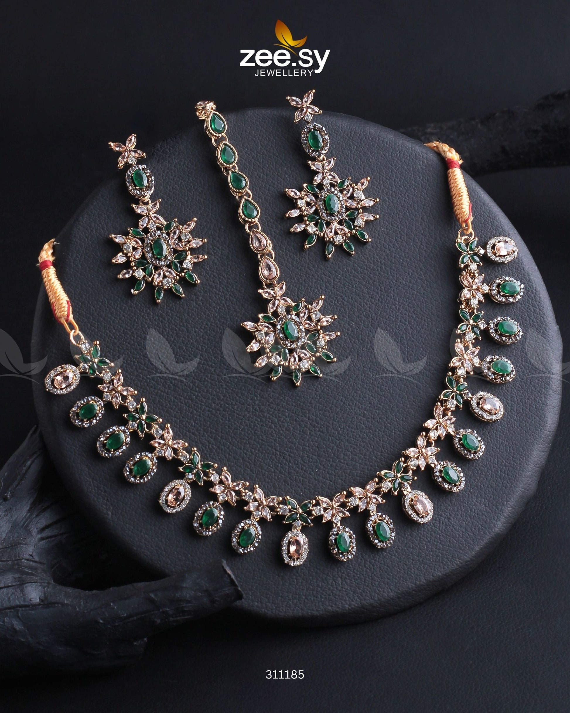 Solara Necklace Set - House Of Zarish