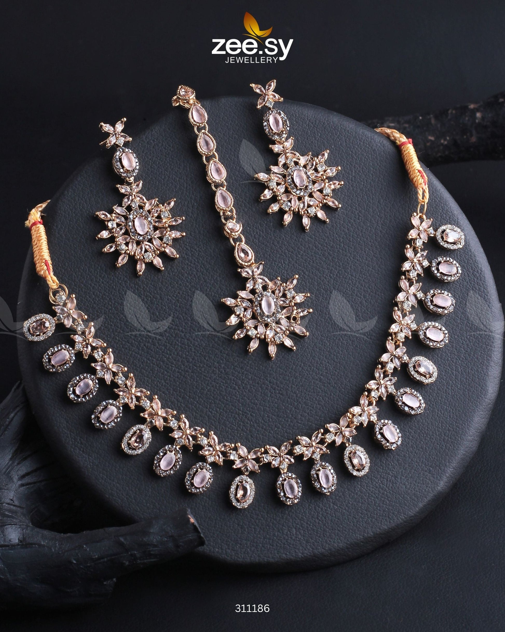 Solara Necklace Set - House Of Zarish