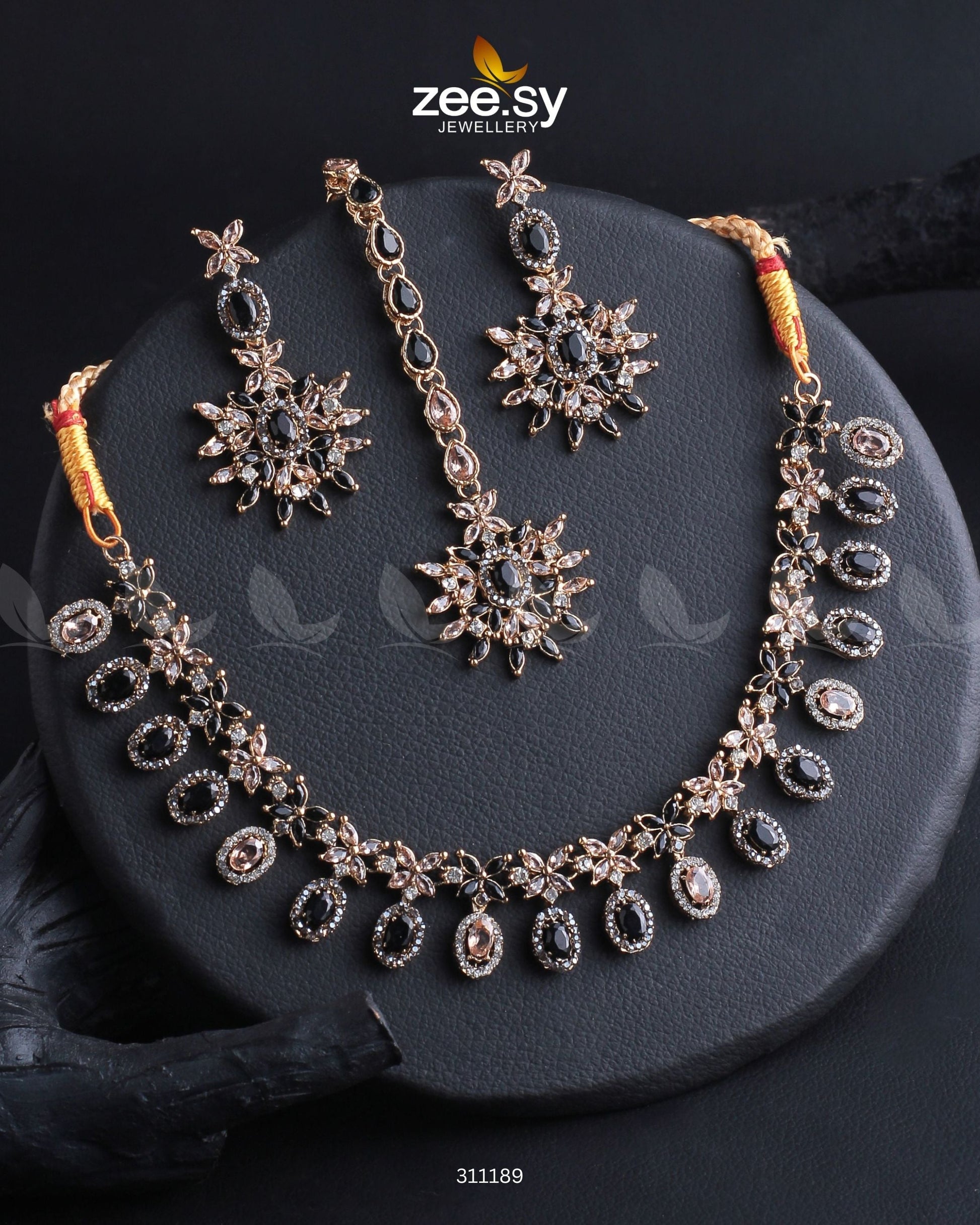 Solara Necklace Set - House Of Zarish