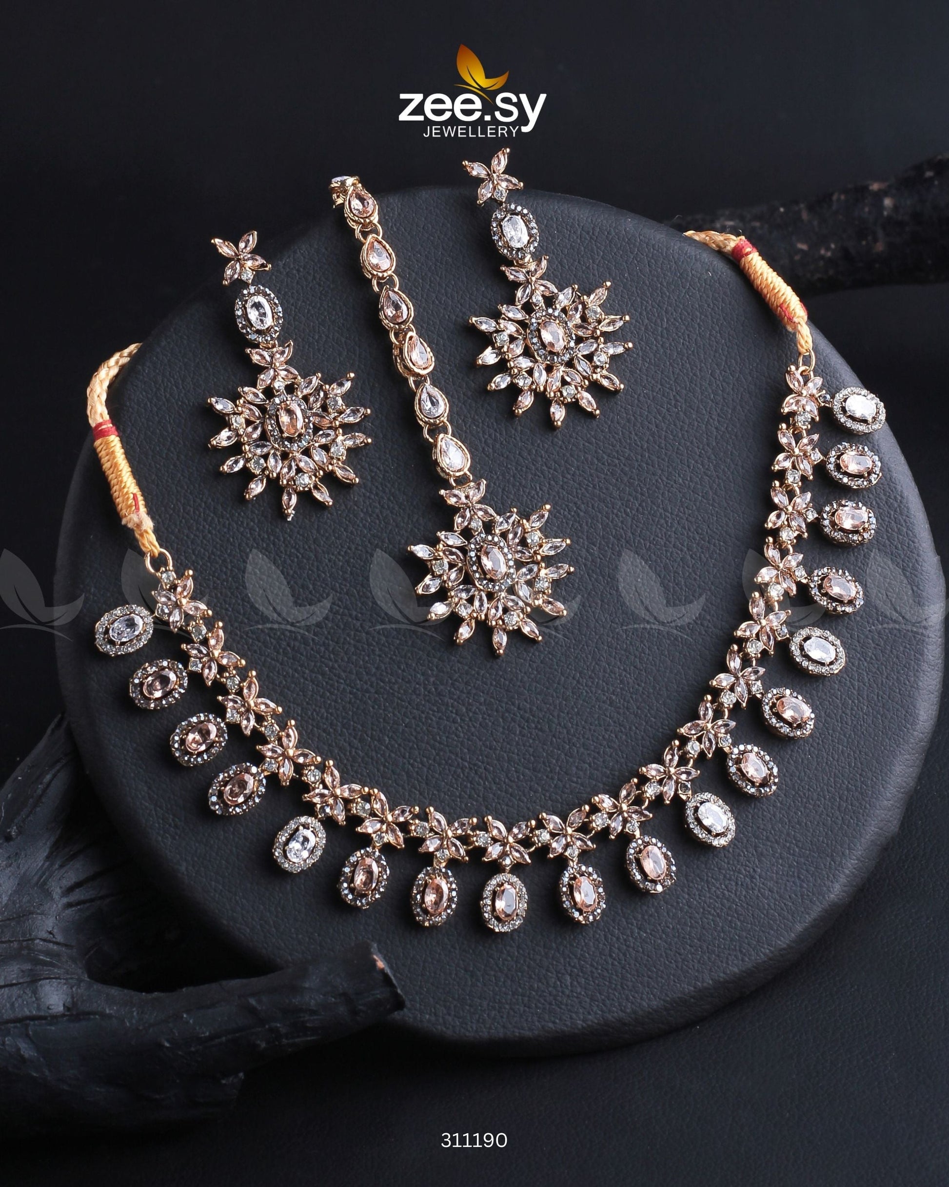 Solara Necklace Set - House Of Zarish