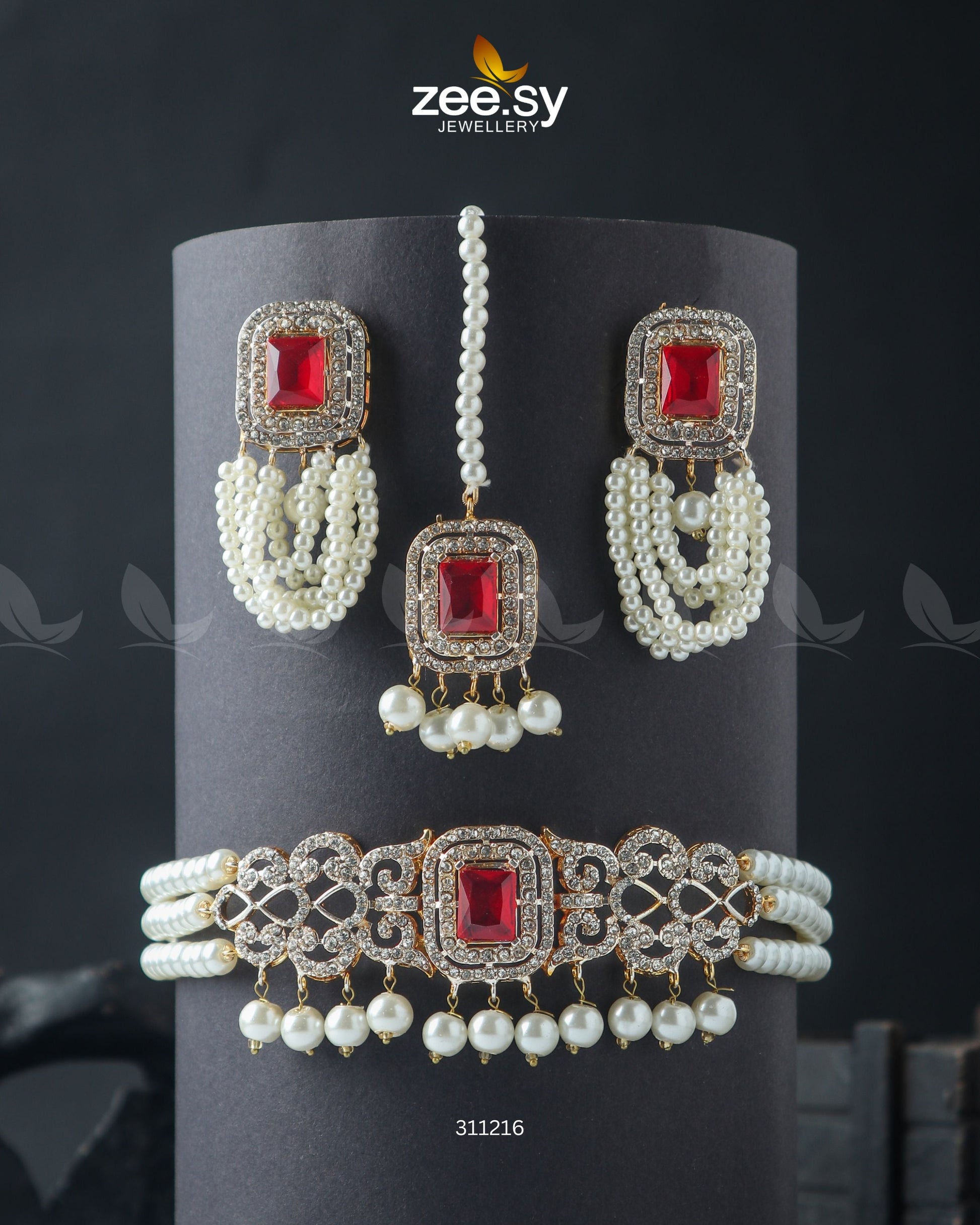 Marasim Choker Necklace - House Of Zarish