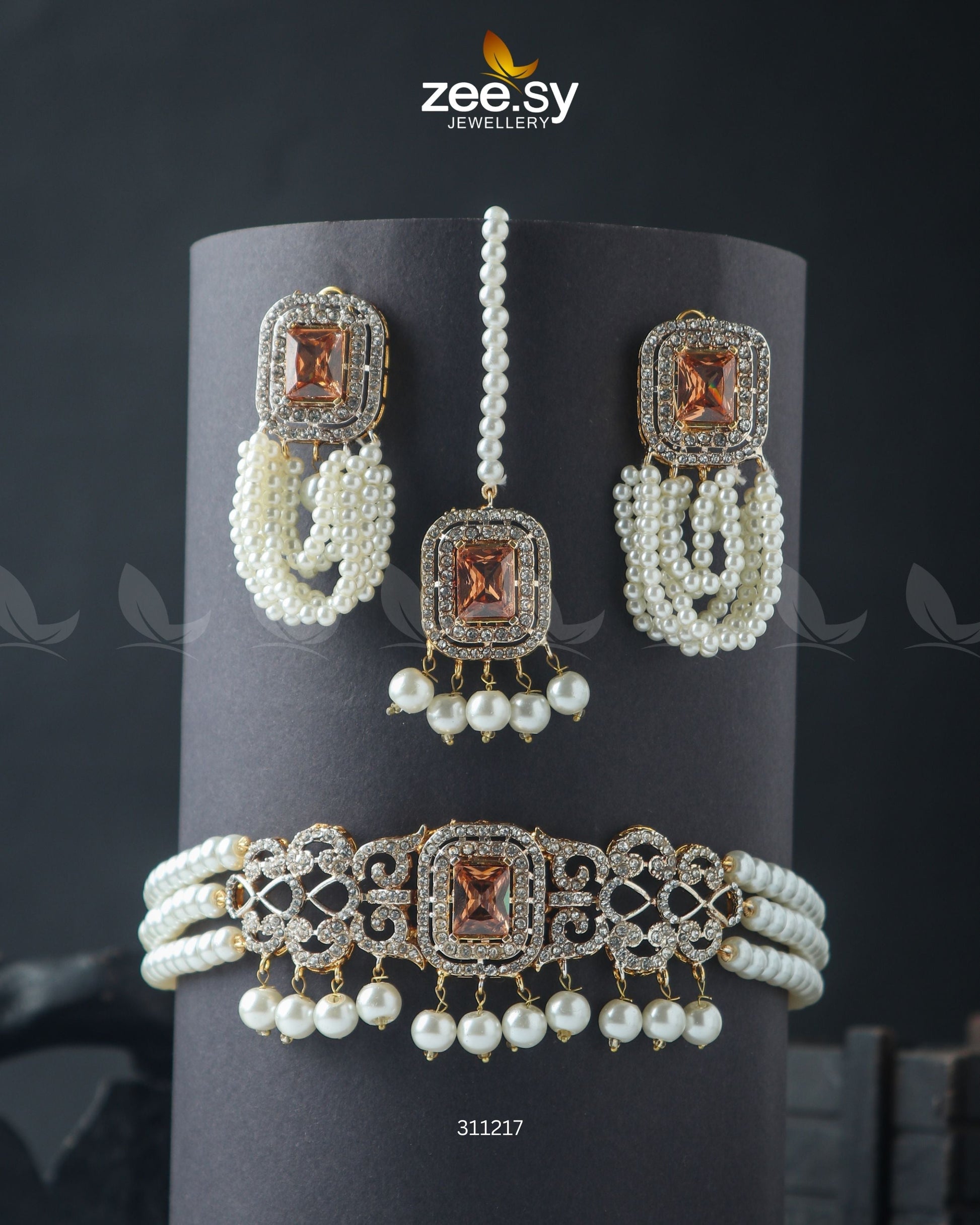 Marasim Choker Necklace - House Of Zarish