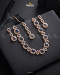 Scabiosa Necklace Set - House Of Zarish
