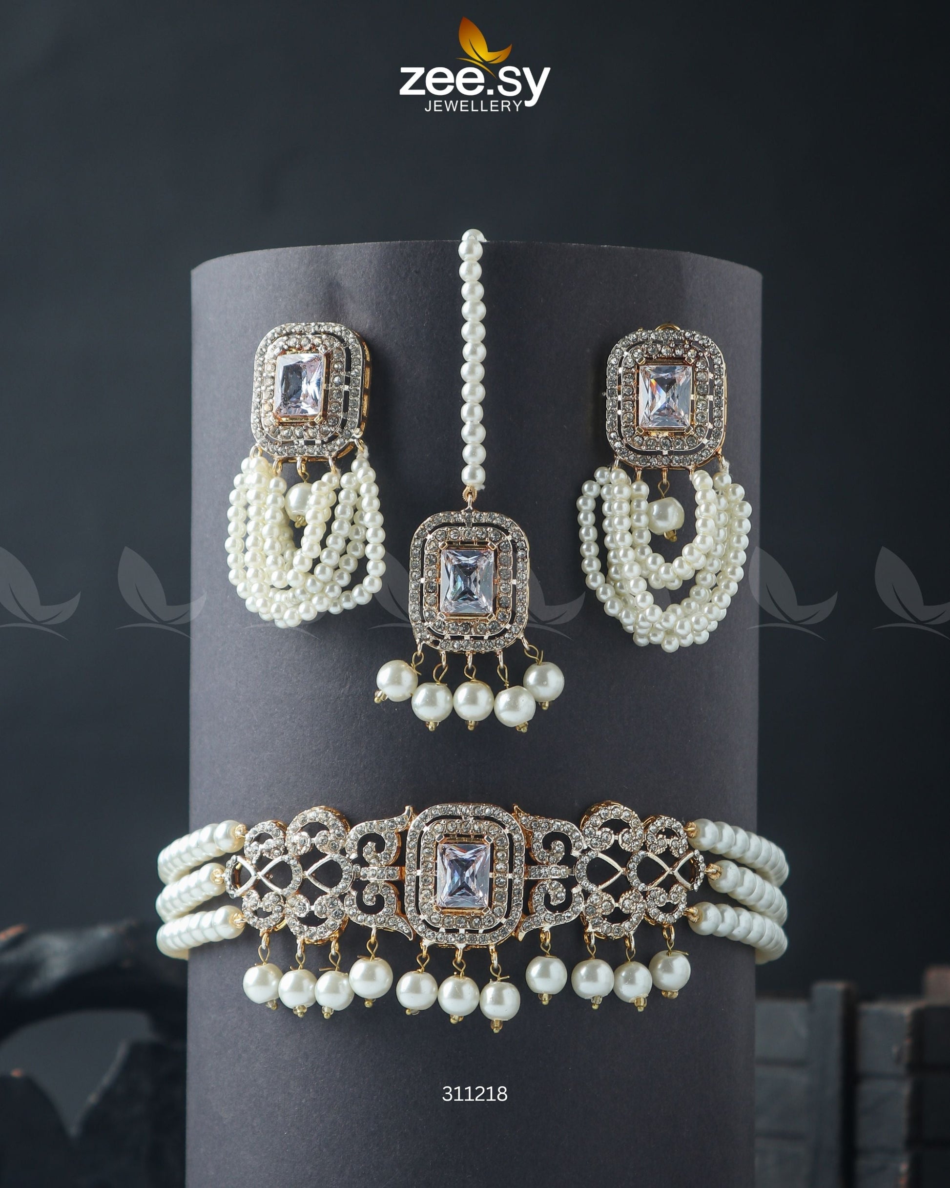 Marasim Choker Necklace - House Of Zarish