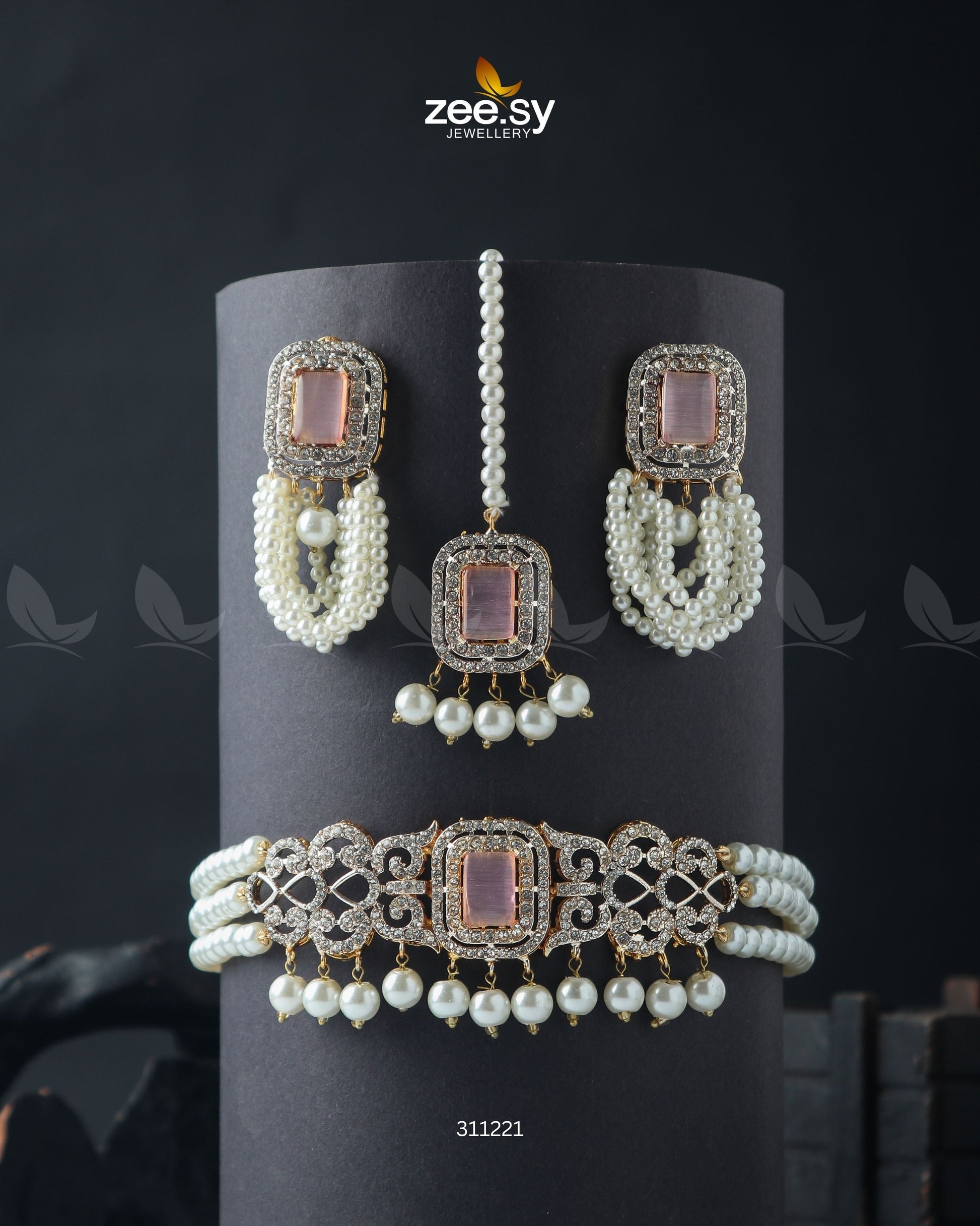 Marasim Choker Necklace - House Of Zarish