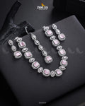 Scabiosa Necklace Set - House Of Zarish