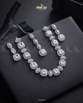 Scabiosa Necklace Set - House Of Zarish