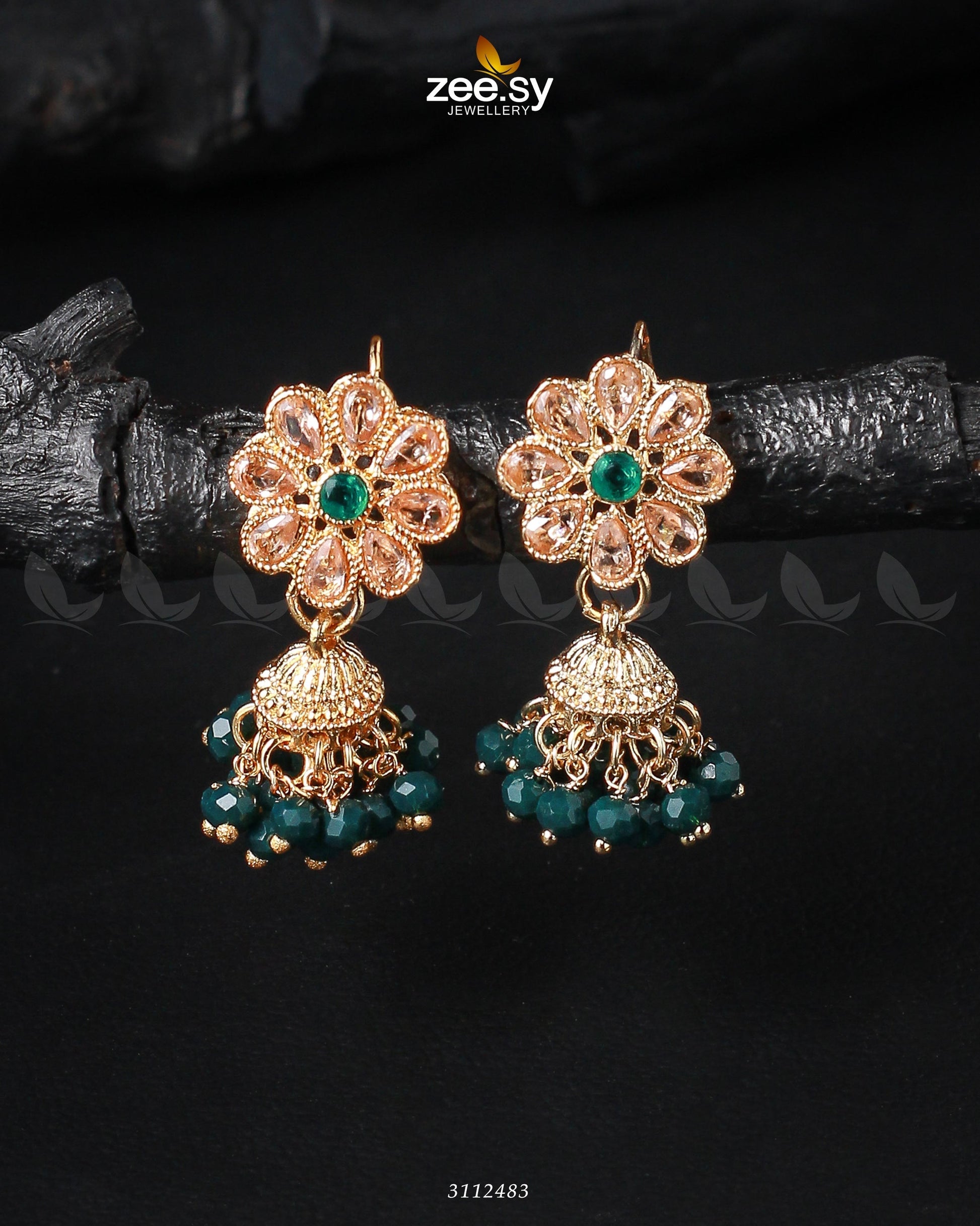 Atiqa Earrings - House Of Zarish