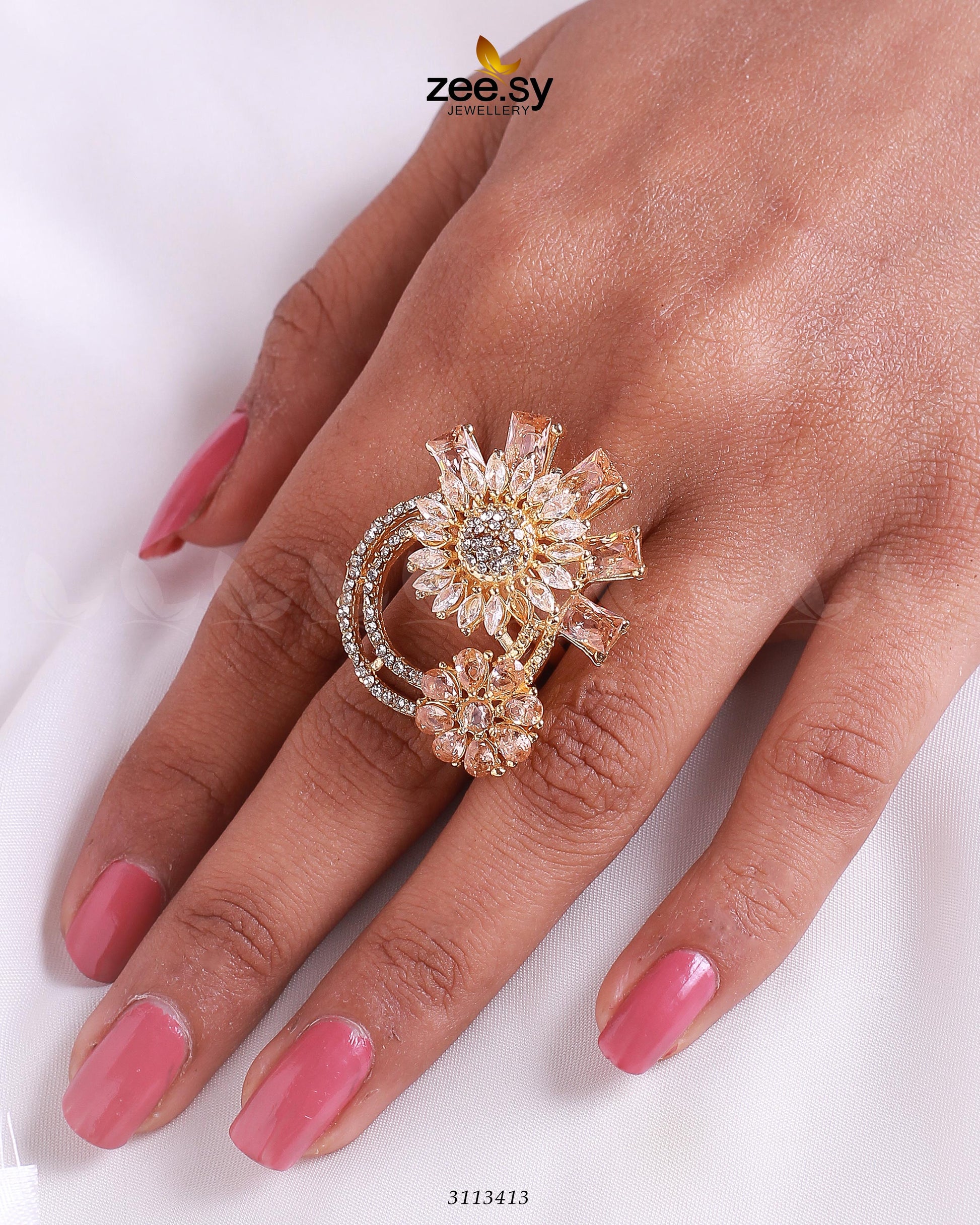 Aima Baig Ring - House Of Zarish