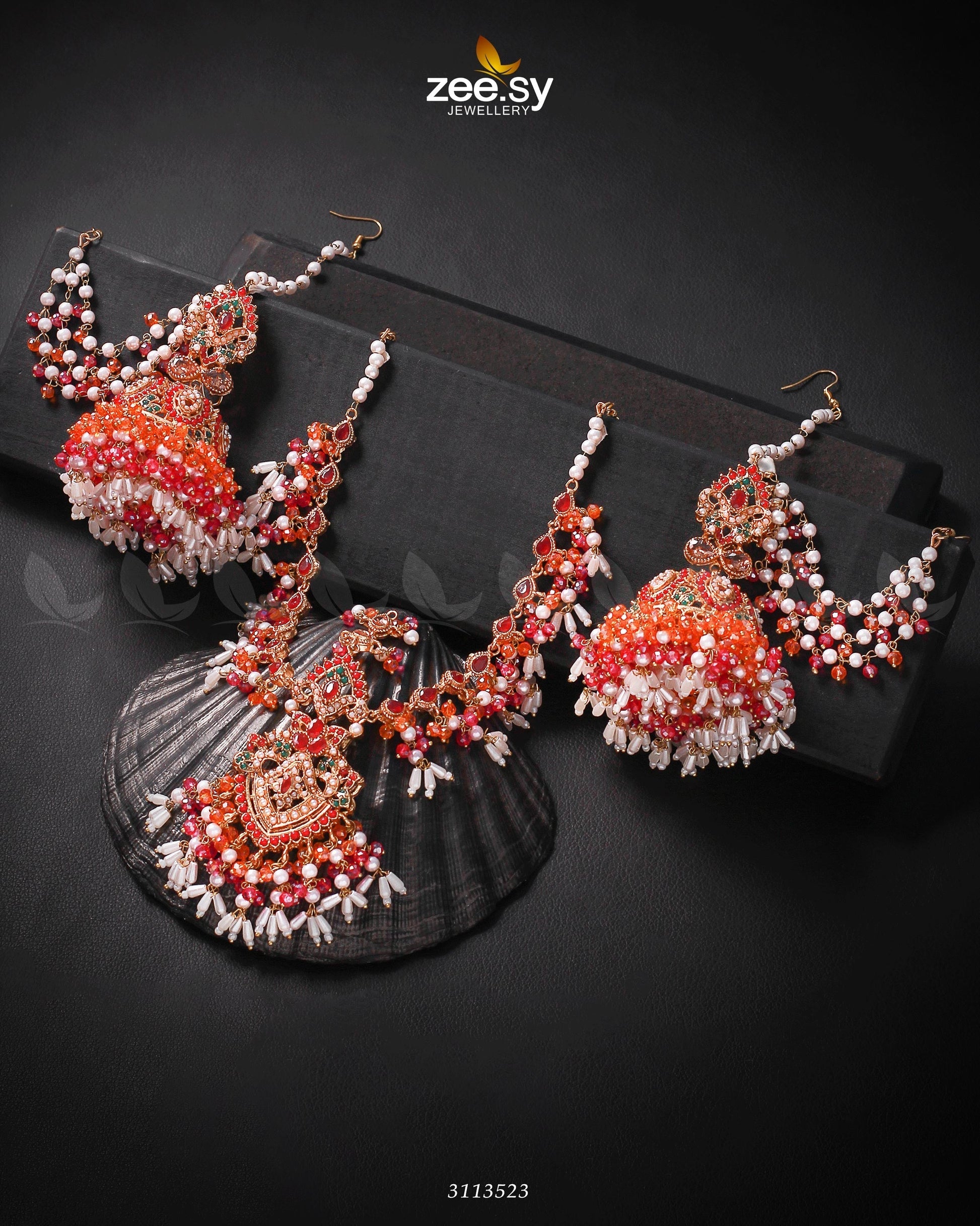 Kashaf Earrings - House Of Zarish