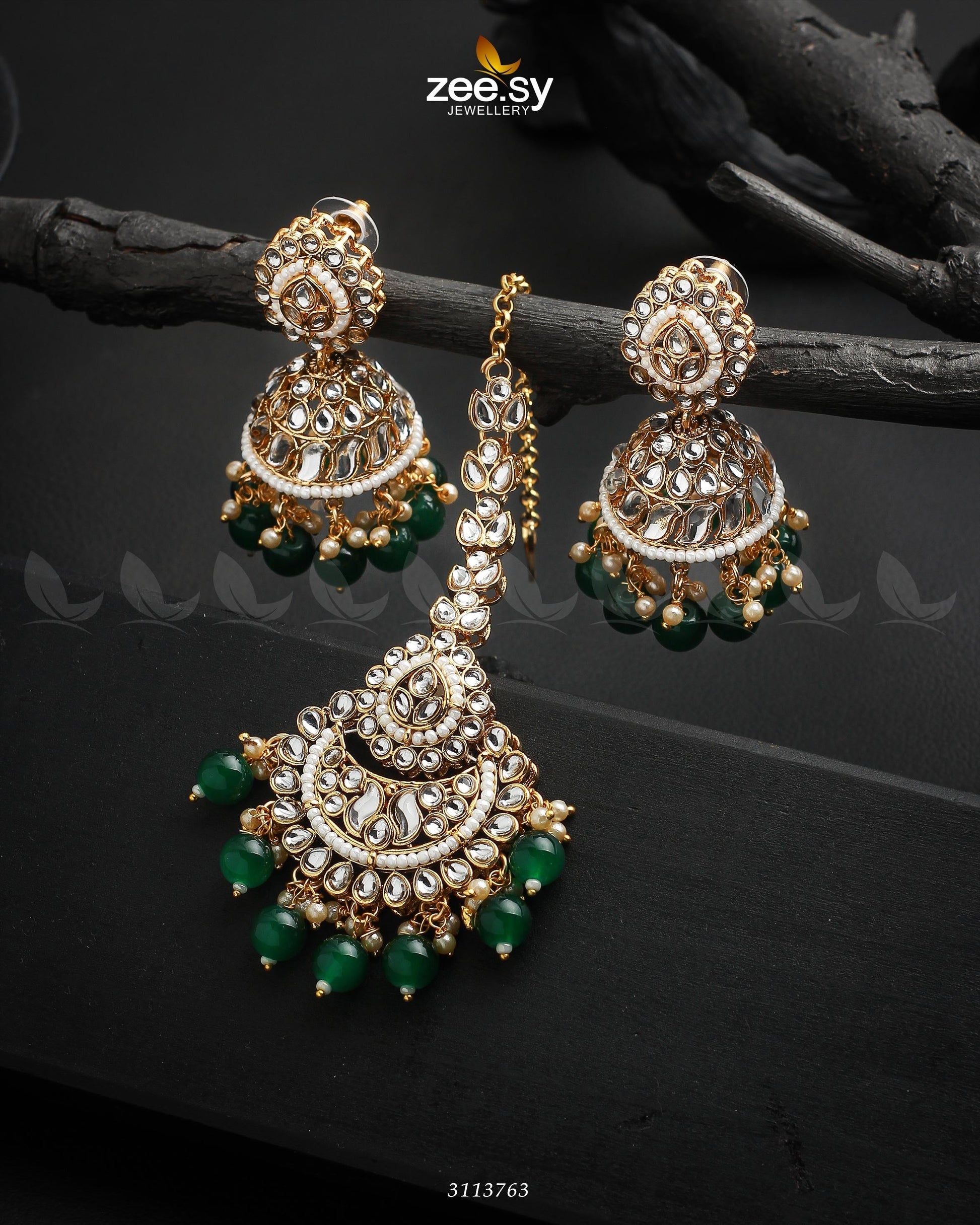 Rija Earrings - House Of Zarish