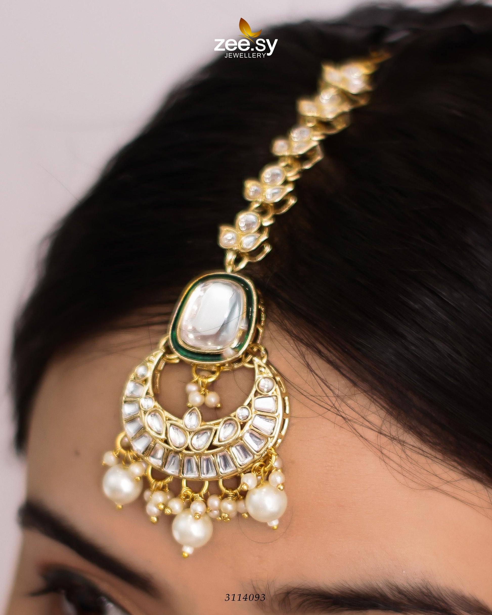 Aqsa Necklace Set - House Of Zarish