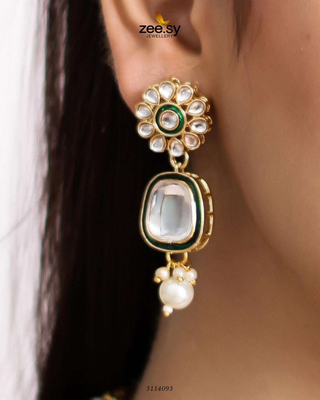 Aqsa Necklace Set - House Of Zarish