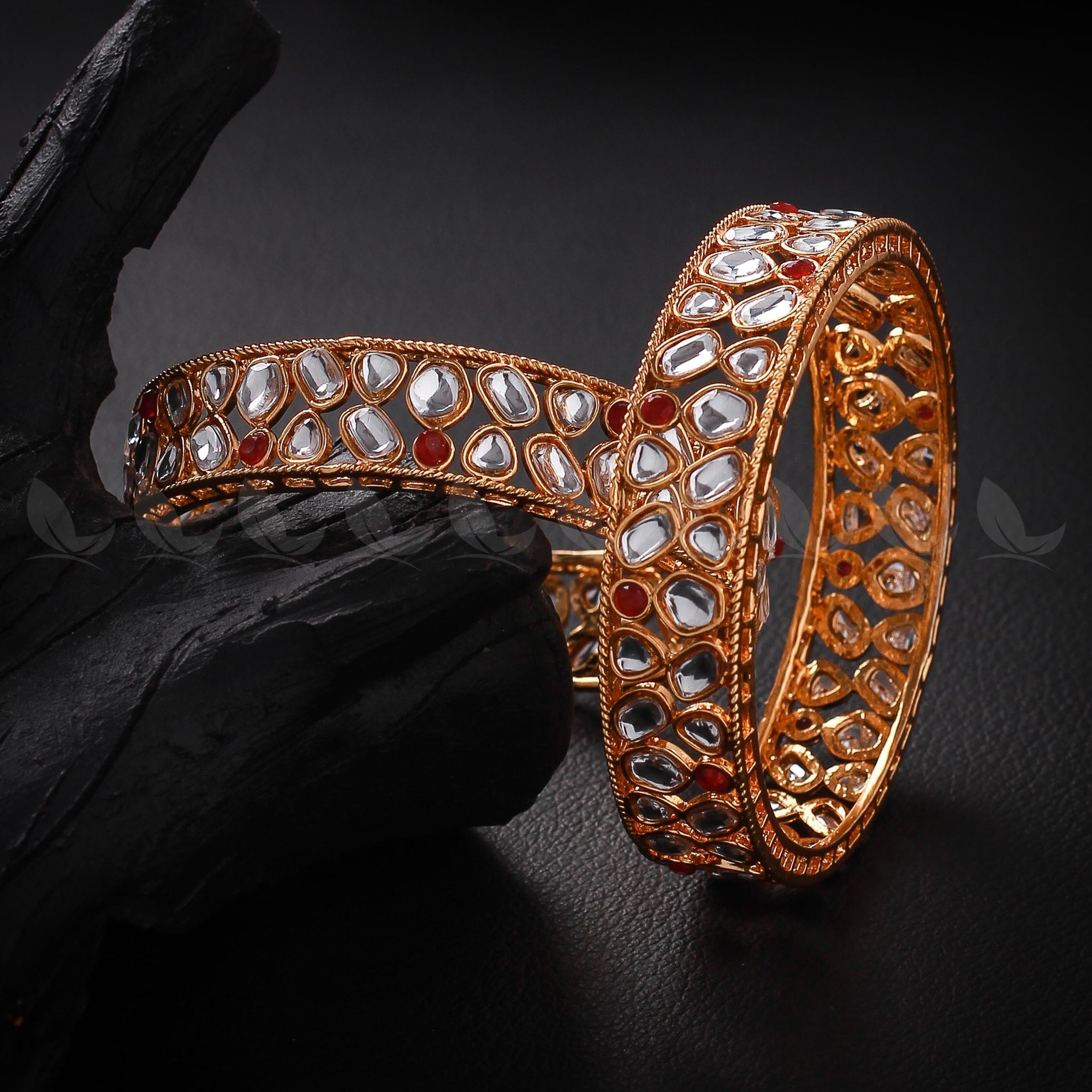 Saffron Bangles - Libasekhas