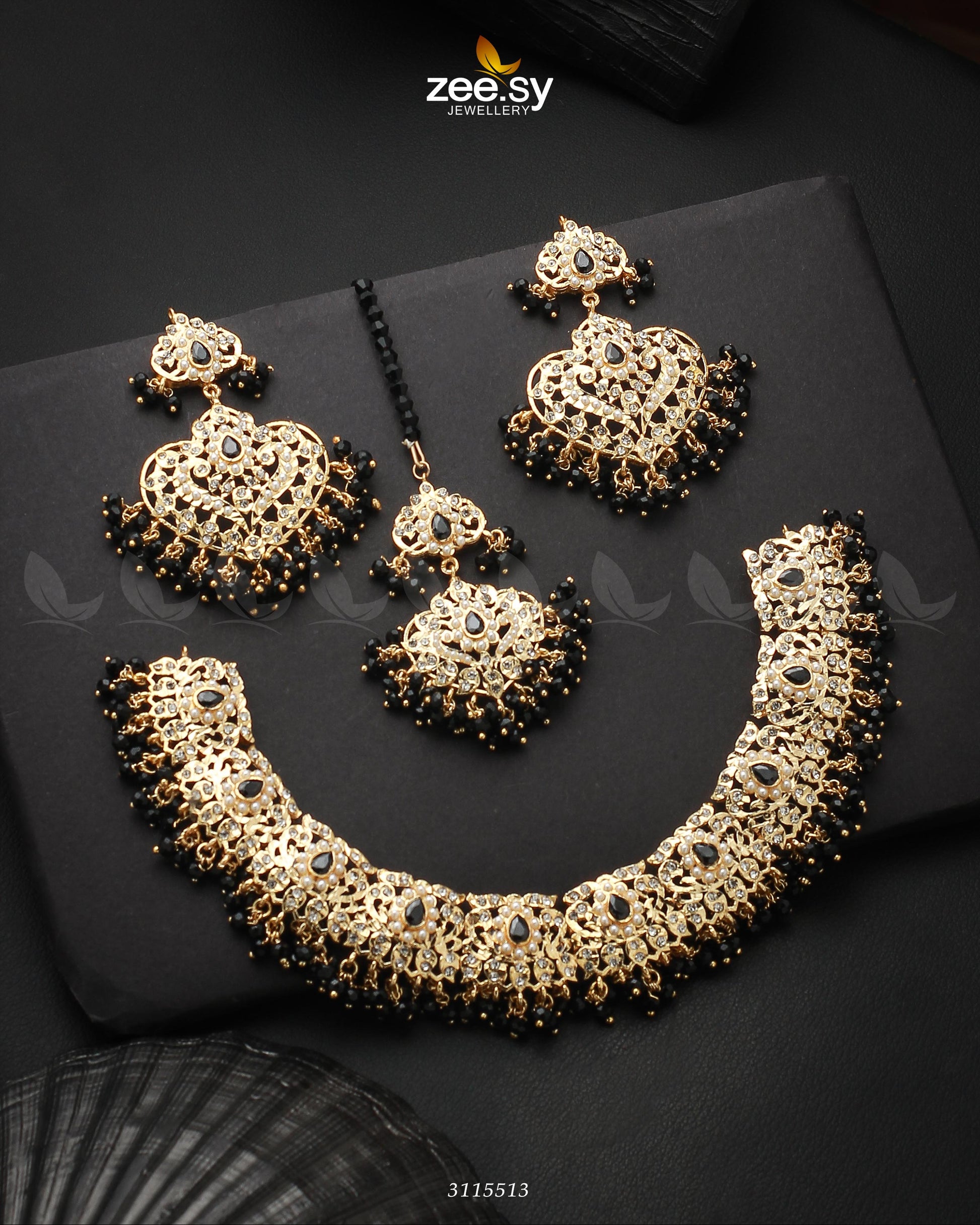 Maniha Necklace Set - House Of Zarish