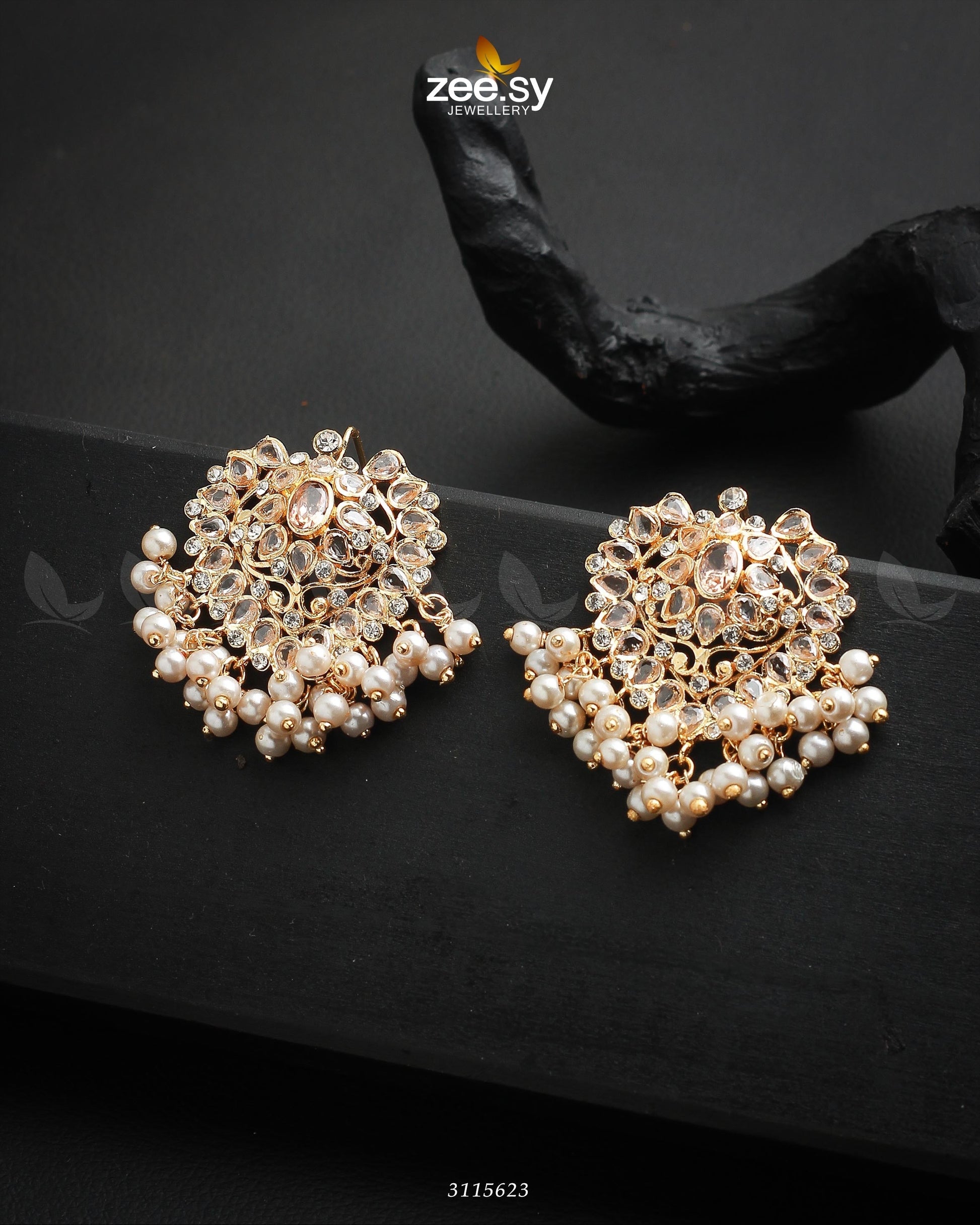 Luxuriant Earrings - House Of Zarish