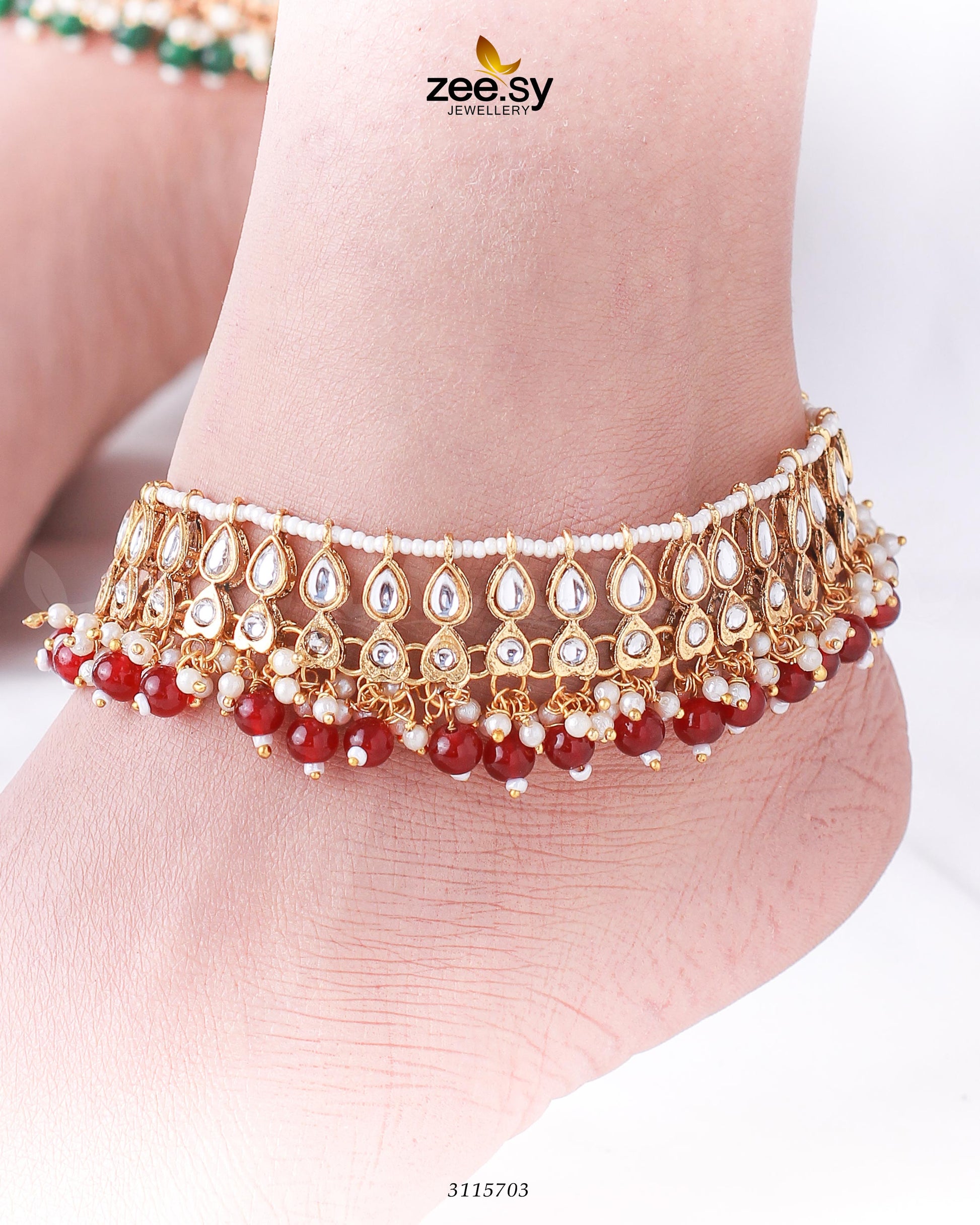 Atefeh Anklet - House Of Zarish