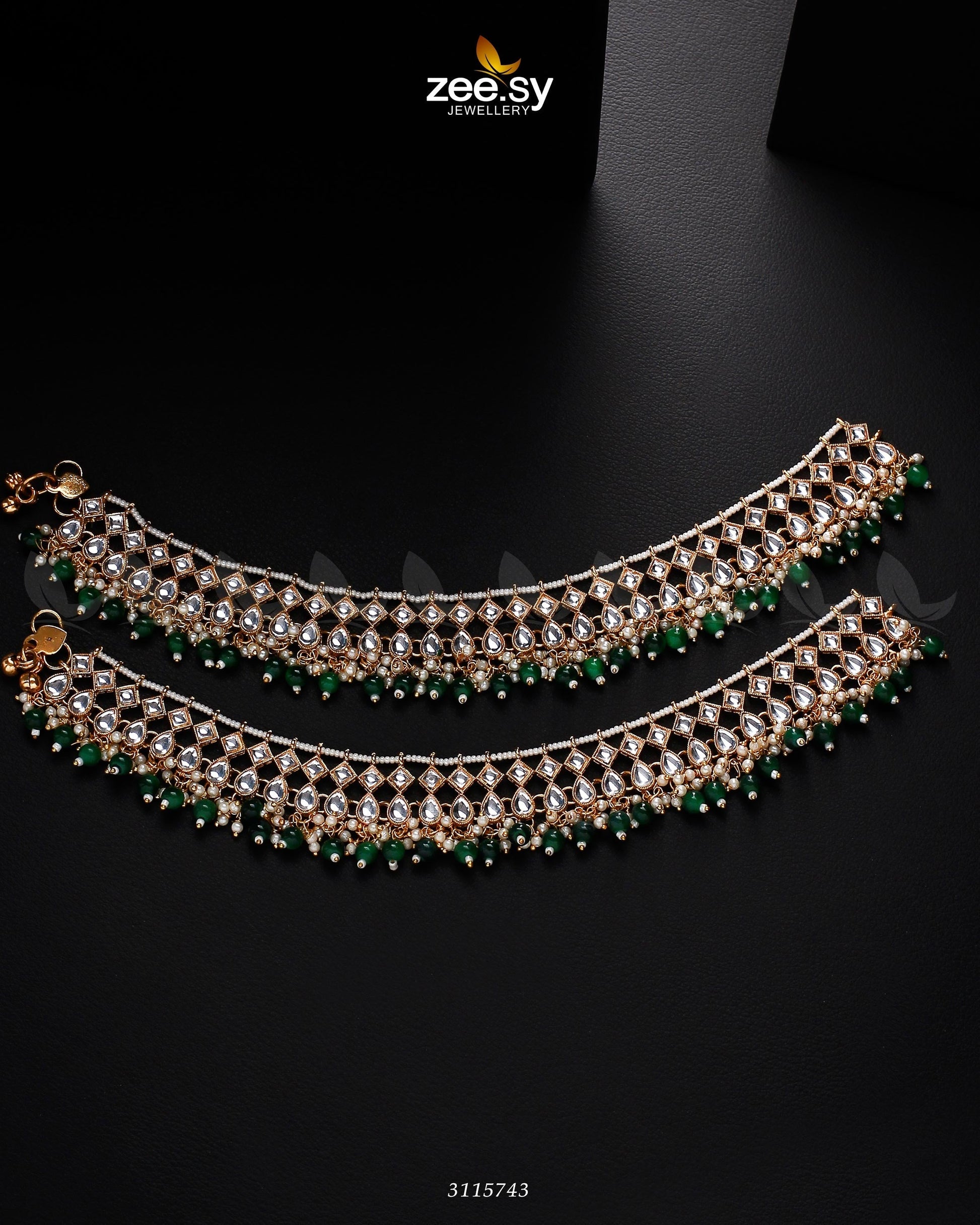 Tanzanite Anklet - House Of Zarish