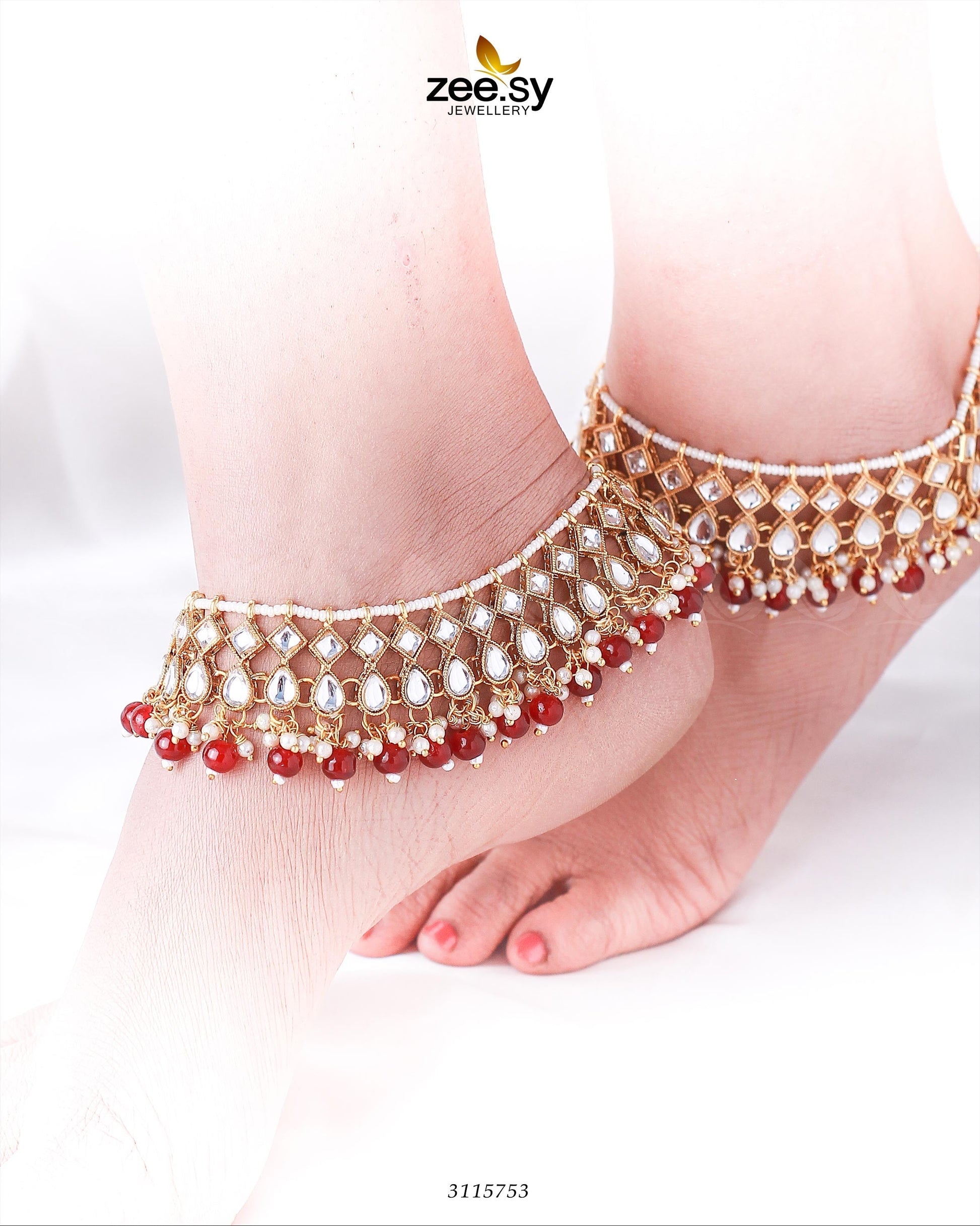 Tanzanite Anklet - House Of Zarish