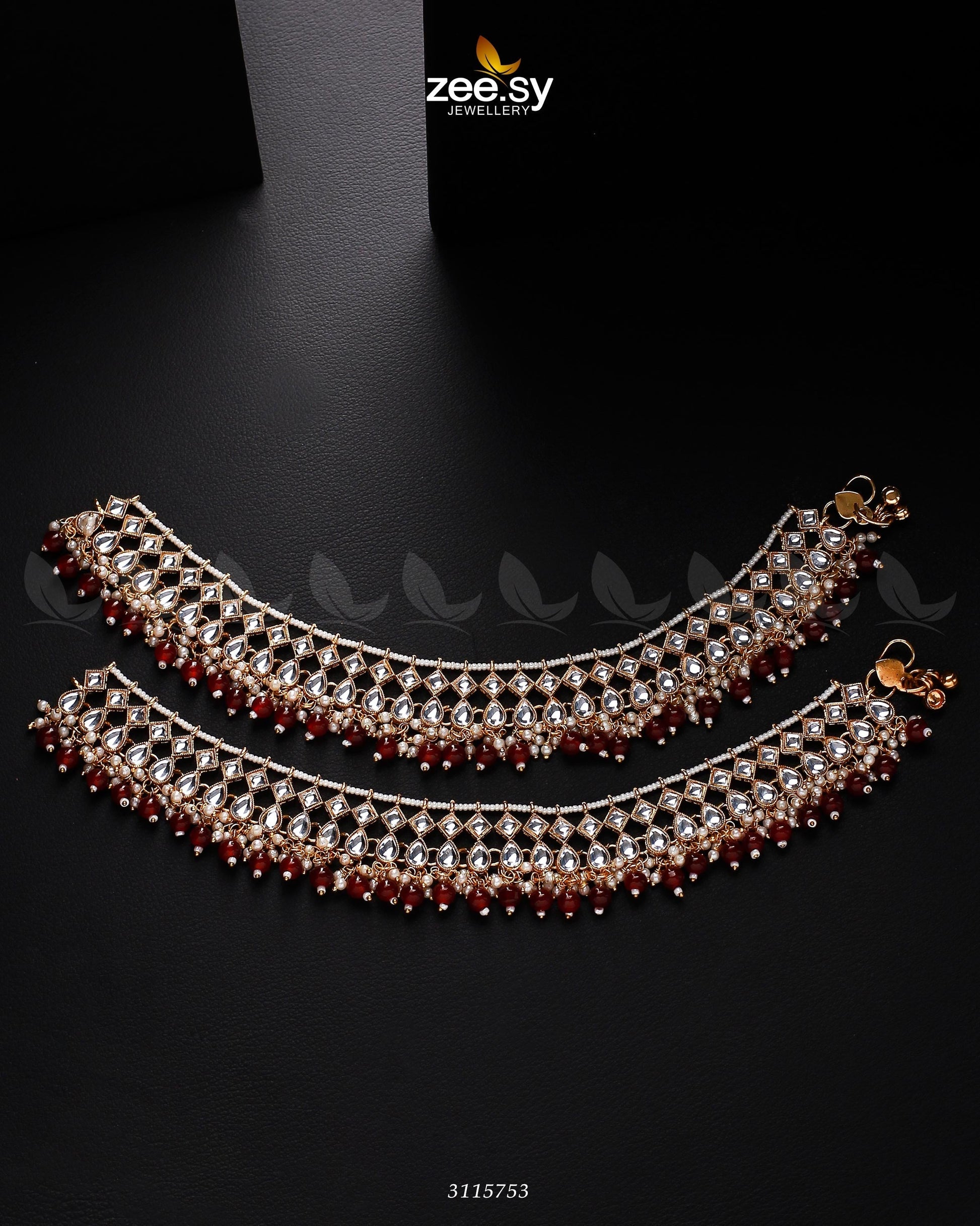 Tanzanite Anklet - House Of Zarish