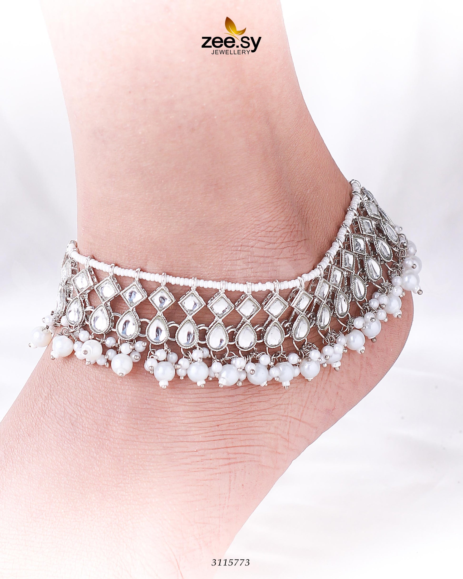 Tanzanite Anklet - House Of Zarish