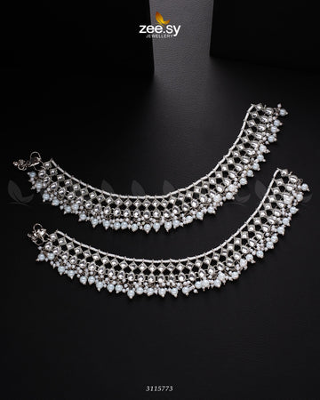 Tanzanite Anklet - House Of Zarish