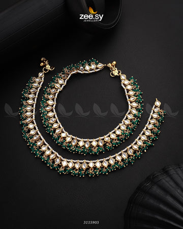 Demantoid Anklets - House Of Zarish