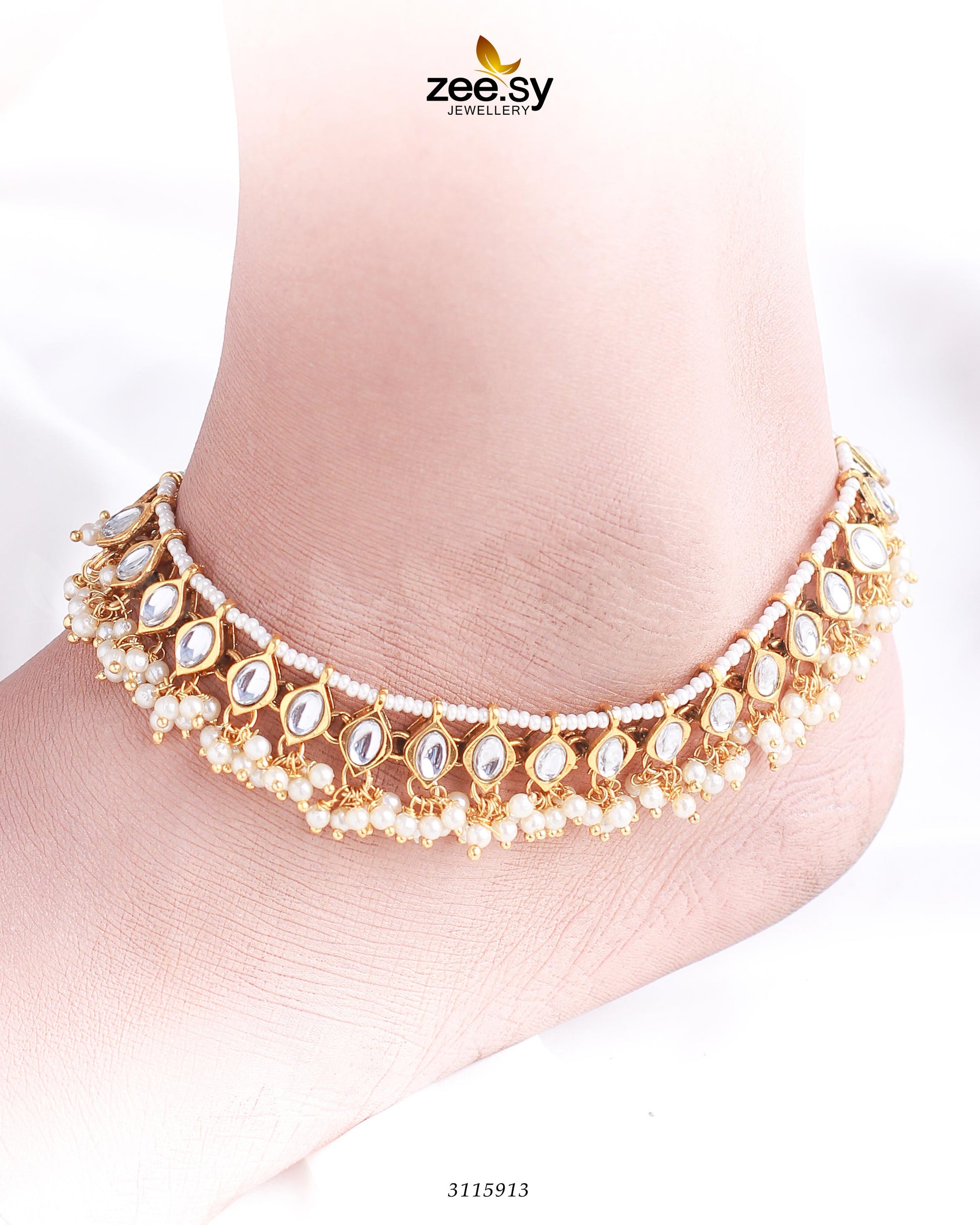 Demantoid Anklets - House Of Zarish