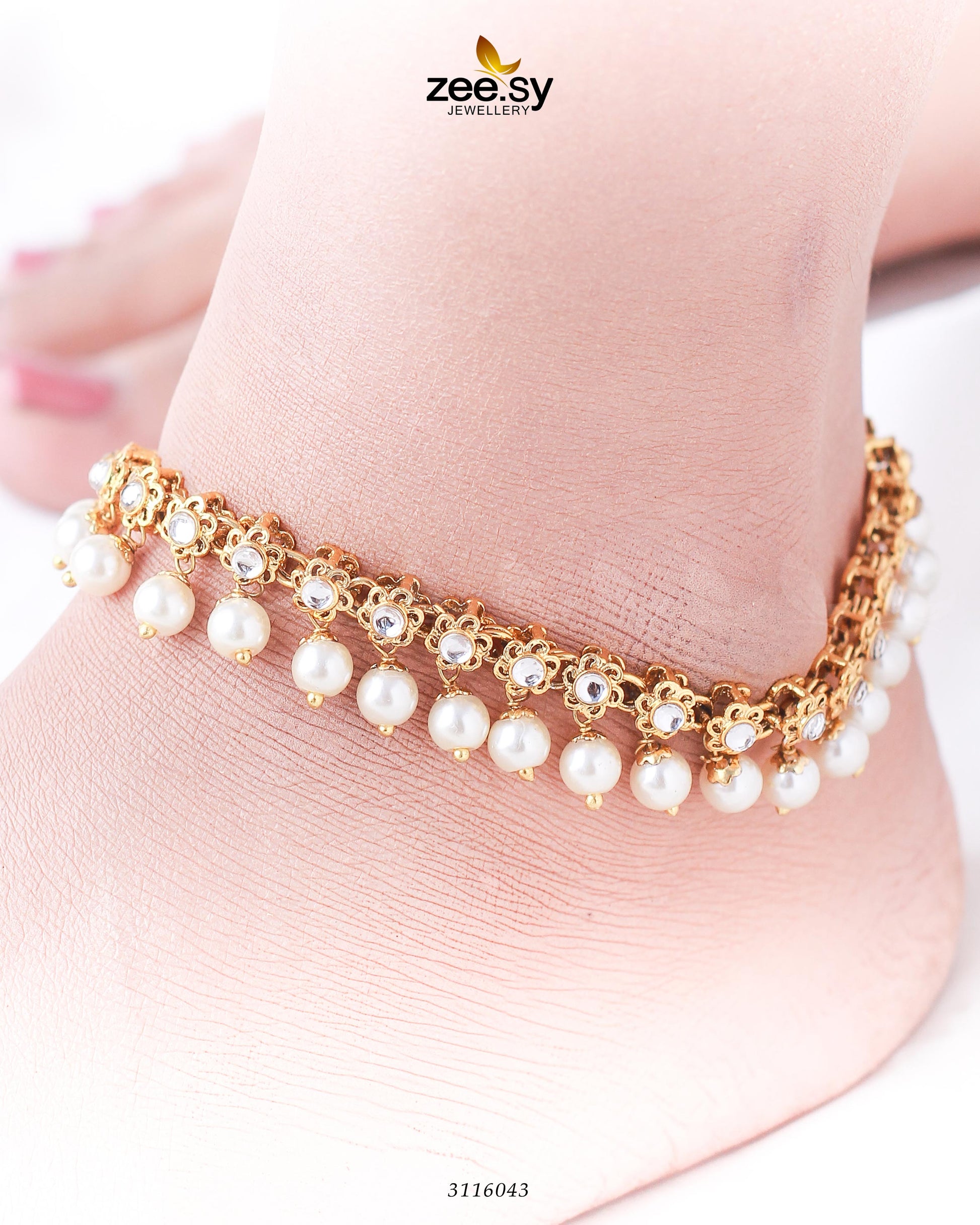 Umika Anklets - House Of Zarish