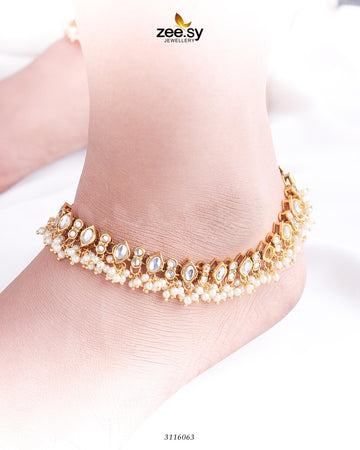 Enstatite Anklet - House Of Zarish