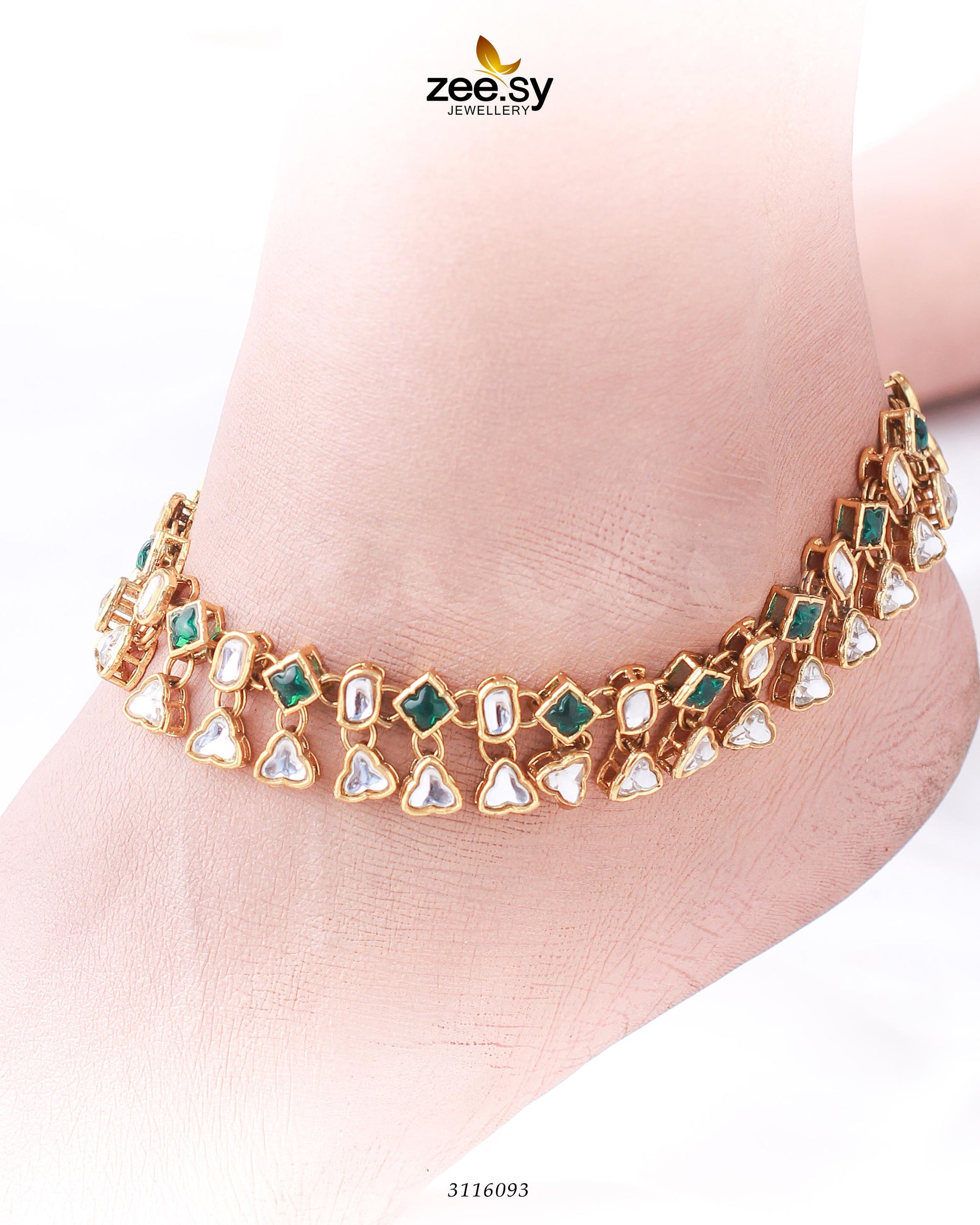 Shungite Anklet - House Of Zarish