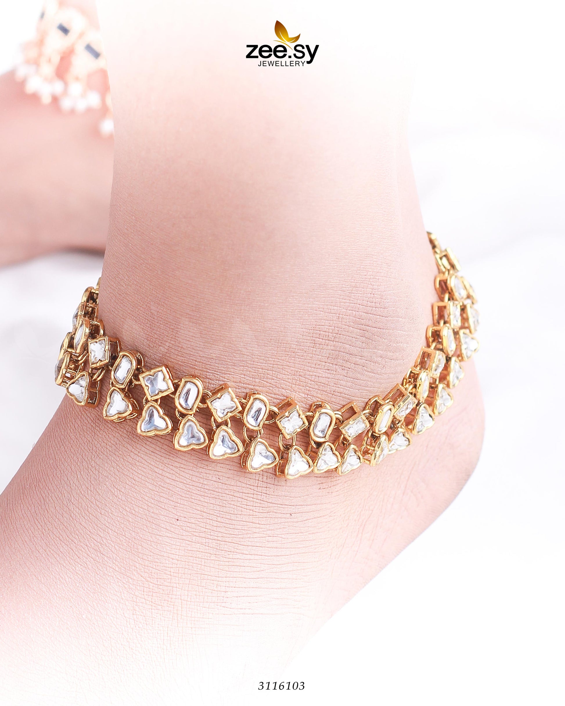 Shungite Anklet - House Of Zarish