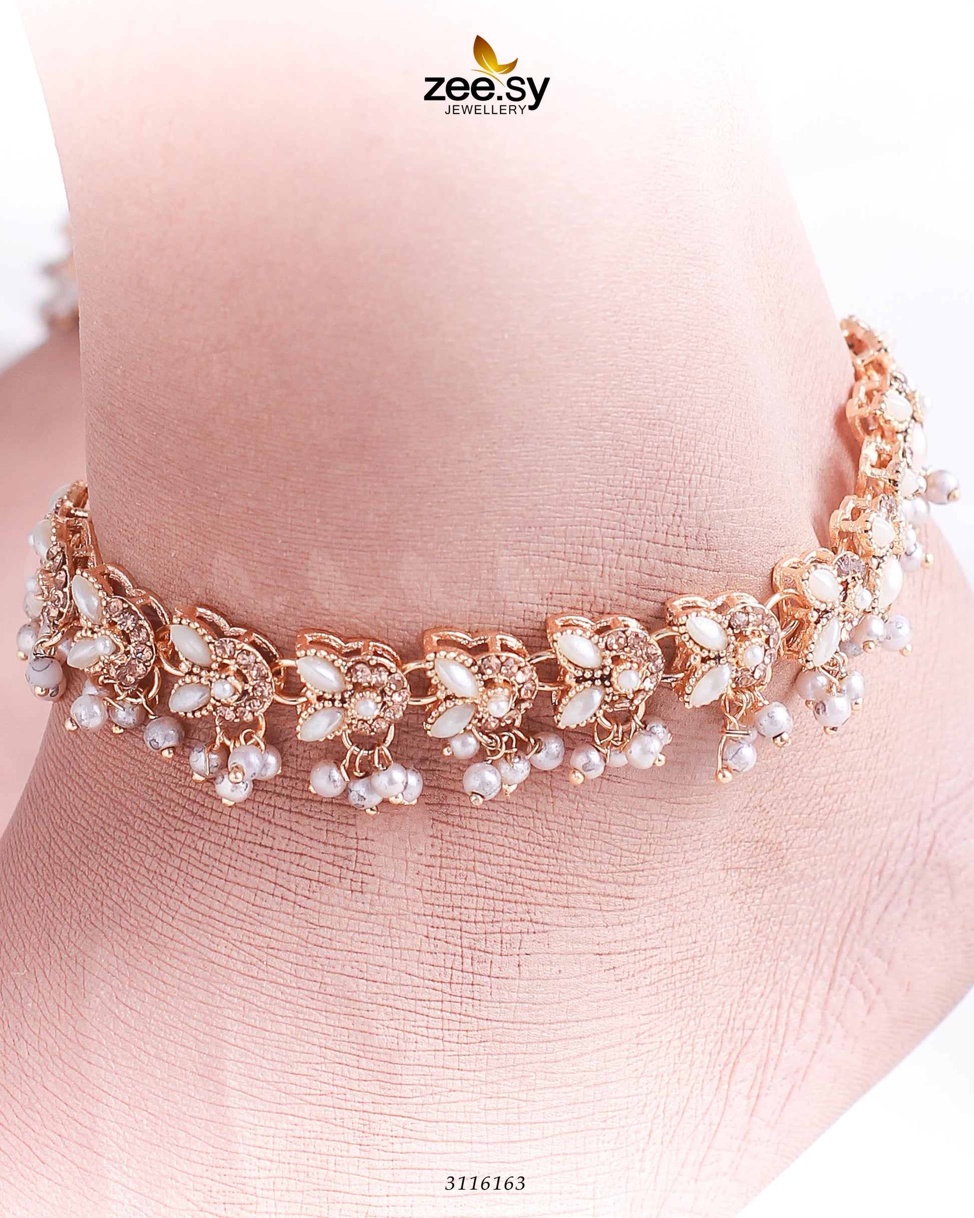 Nemesia Anklets - House Of Zarish