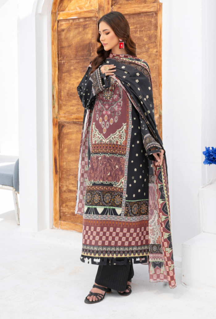 Humdum | Saira Bano Lawn 24 | D09 - House Of Anaya