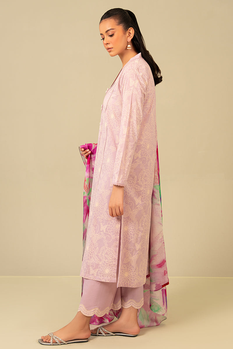 Cross Stitch | Daily Wear Lawn | CS-07 - House Of Anaya