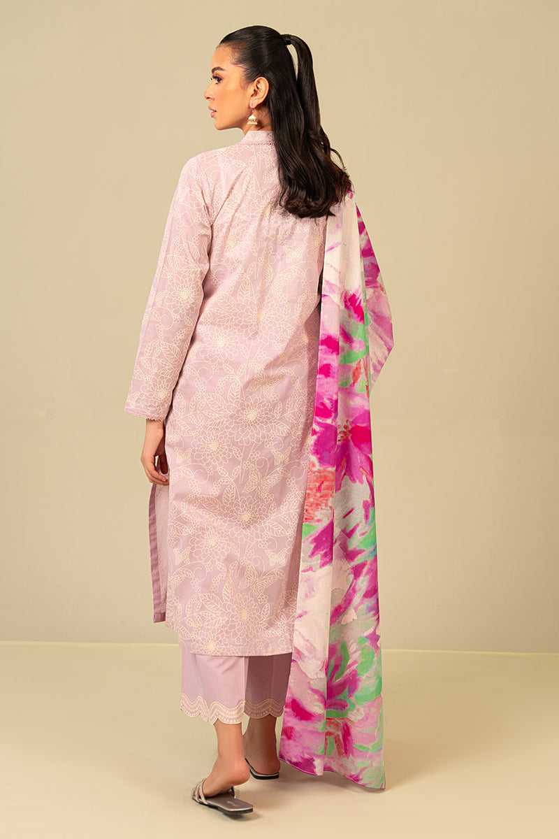 Cross Stitch | Daily Wear Lawn | CS-07 - House Of Anaya
