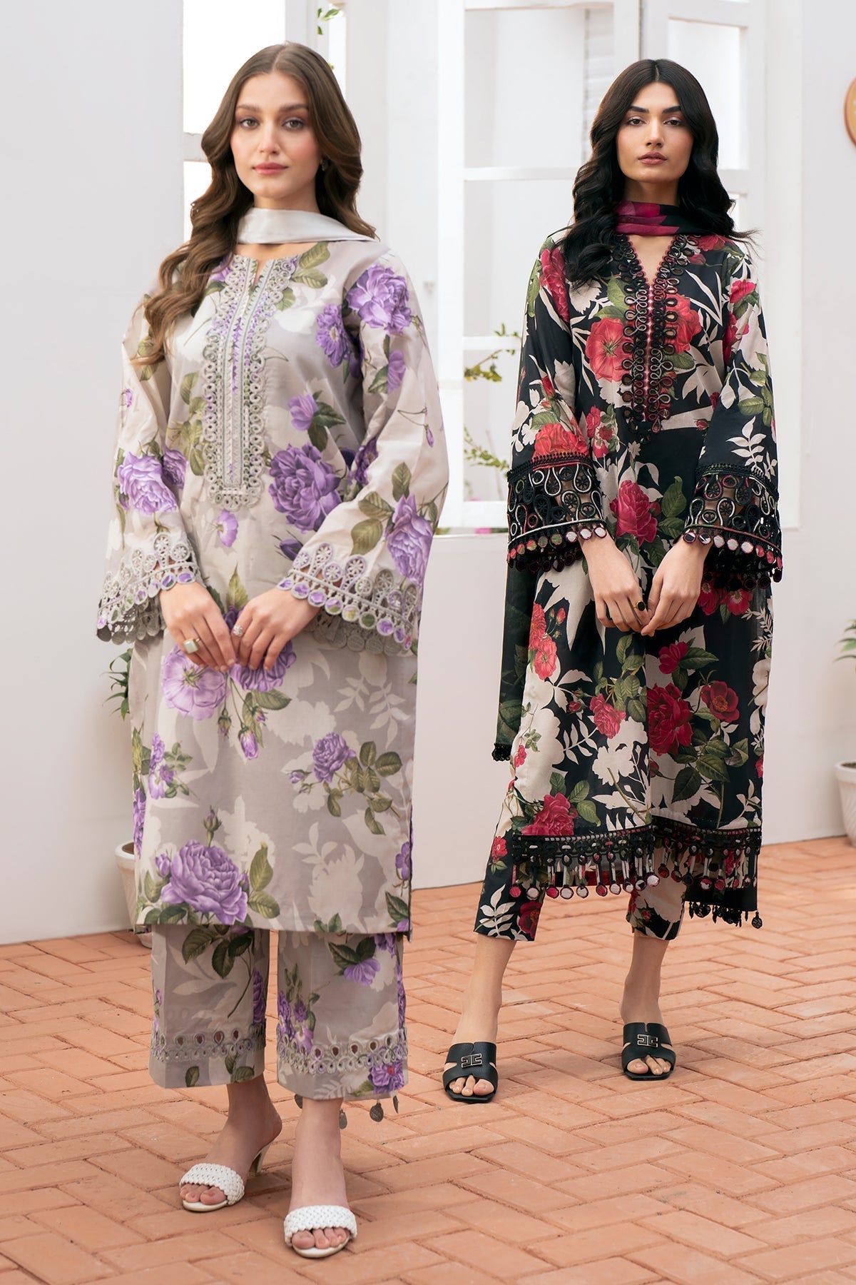 Baroque | Embroidered Lawn | SF-532