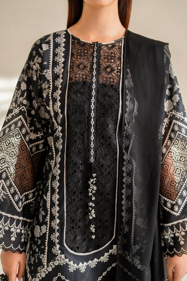 Baroque | Luxury Pret 24 | LAWN UF-671 - House Of Anaya