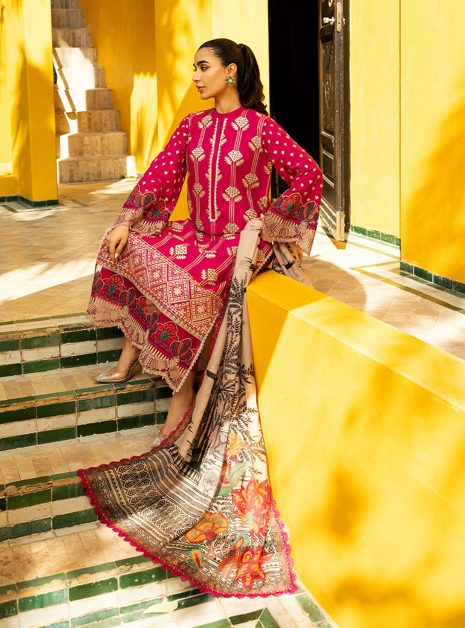 Zainab Chottani | Chikankari 25 | Aanya - 4B - House Of Zarish