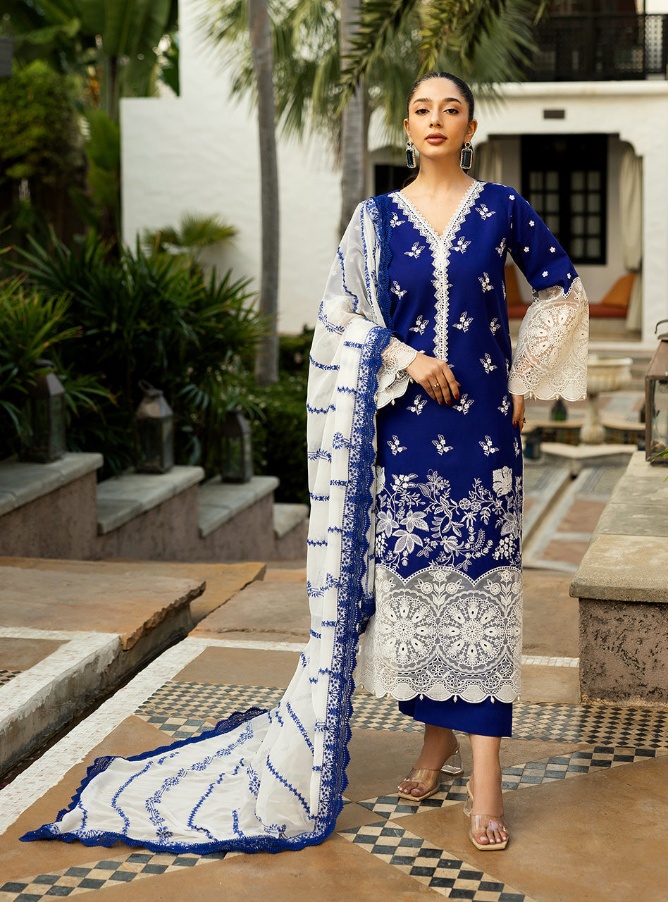 Zainab Chottani | Chikankari 25 | Sia - 11B - House Of Zarish
