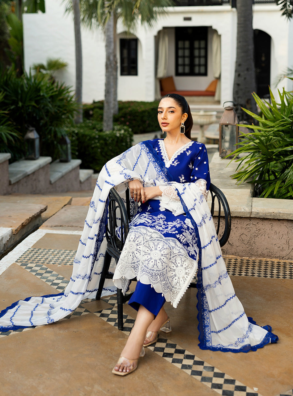 Zainab Chottani | Chikankari 25 | Sia - 11B - House Of Zarish