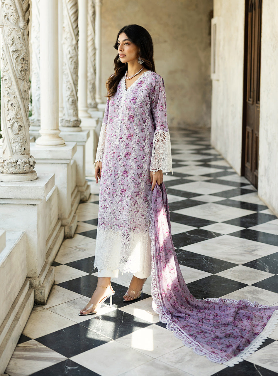 Zainab Chottani | Chikankari 25 | Lamia - 9B - House Of Zarish