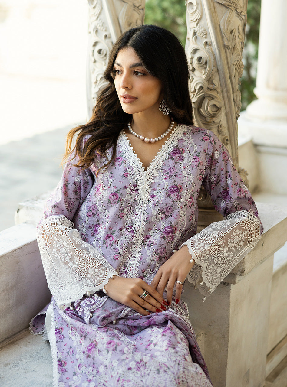 Zainab Chottani | Chikankari 25 | Lamia - 9B - House Of Zarish